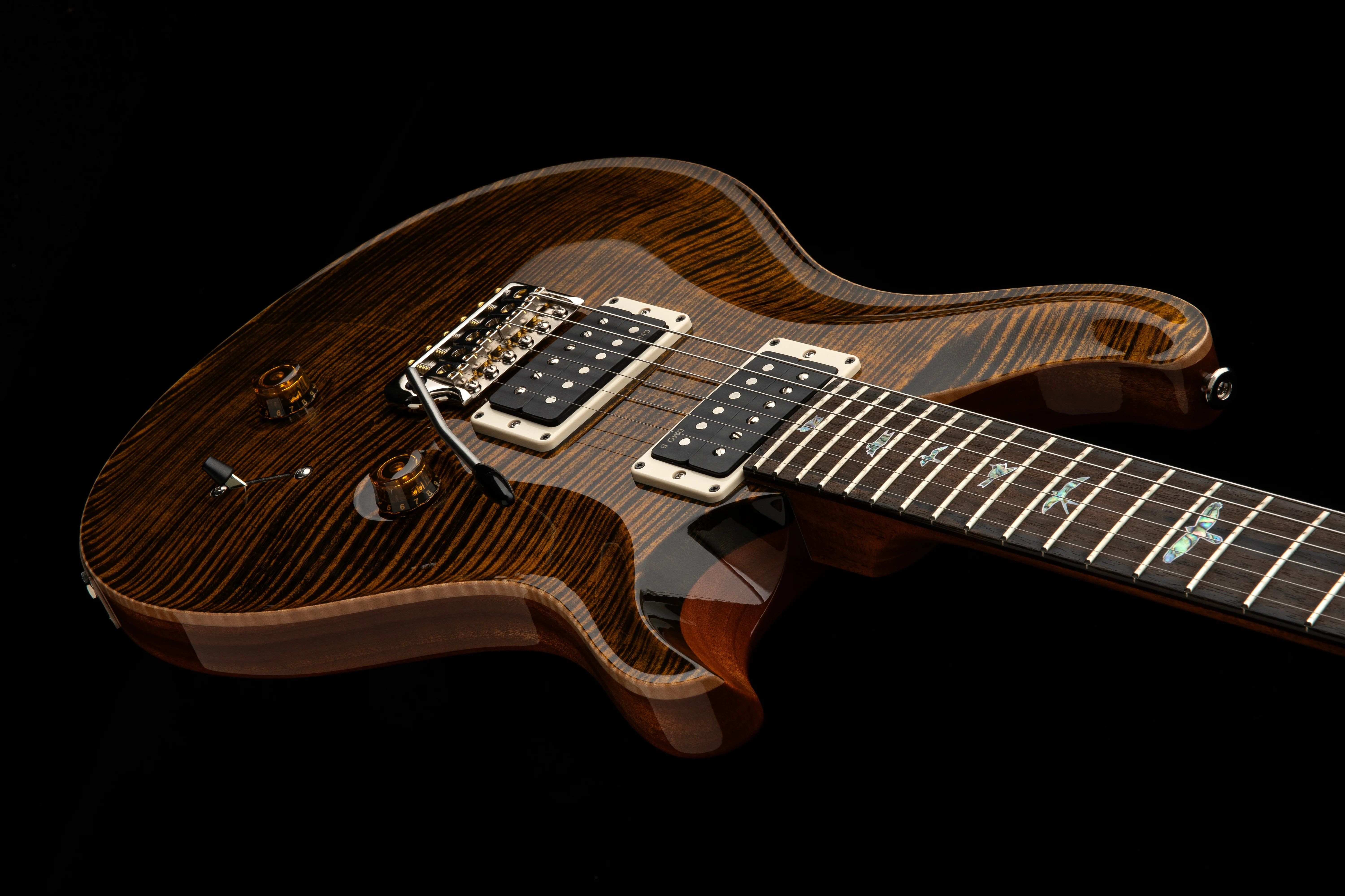 PRS 40th Anniversary Limited Edition Custom 24 Tiger Eye With Case - Image 6