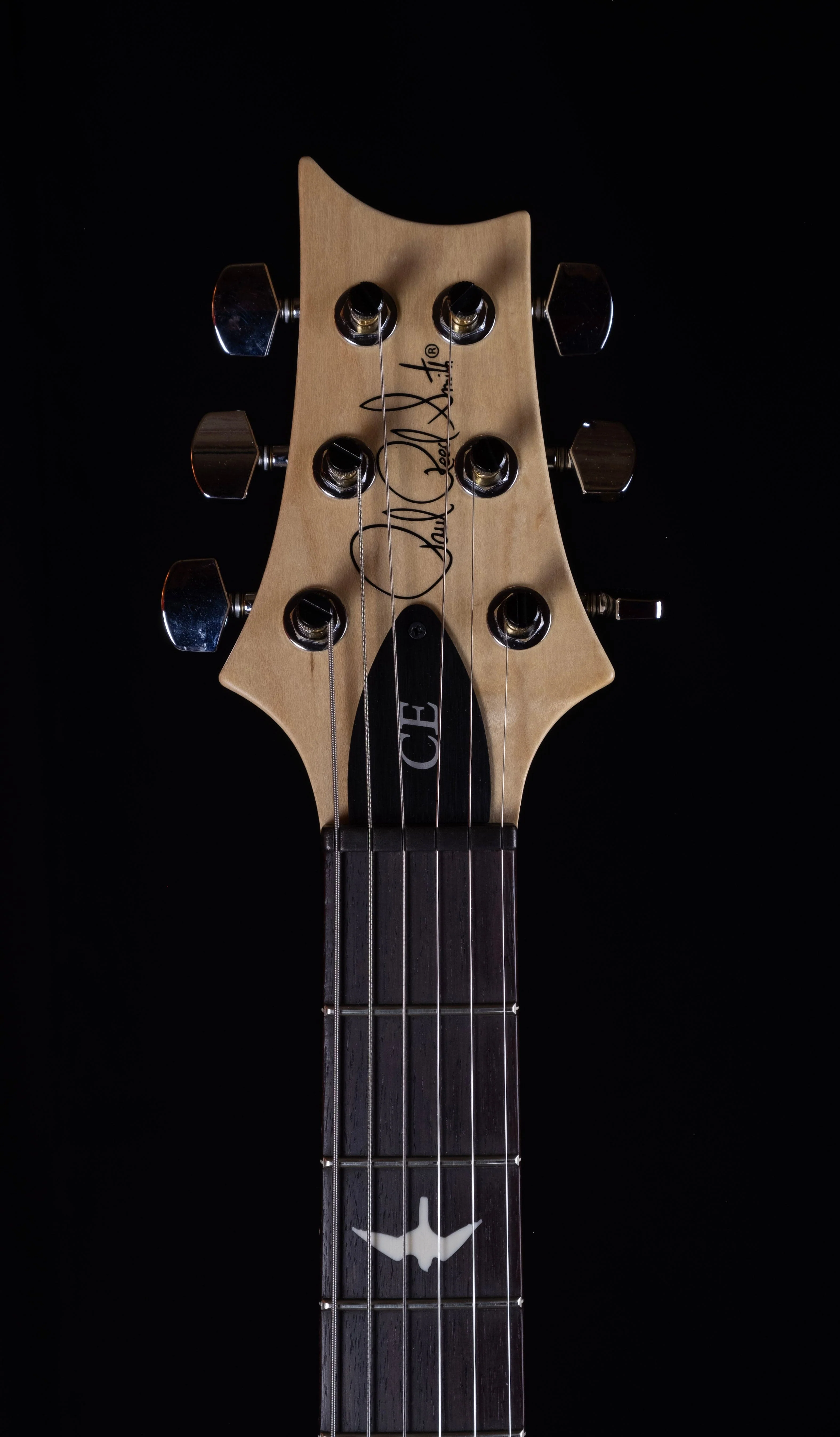 PRS CE 24 Flame Top Trampas Green Finish Bolt On Electric Guitar With Gig Bag - Image 9