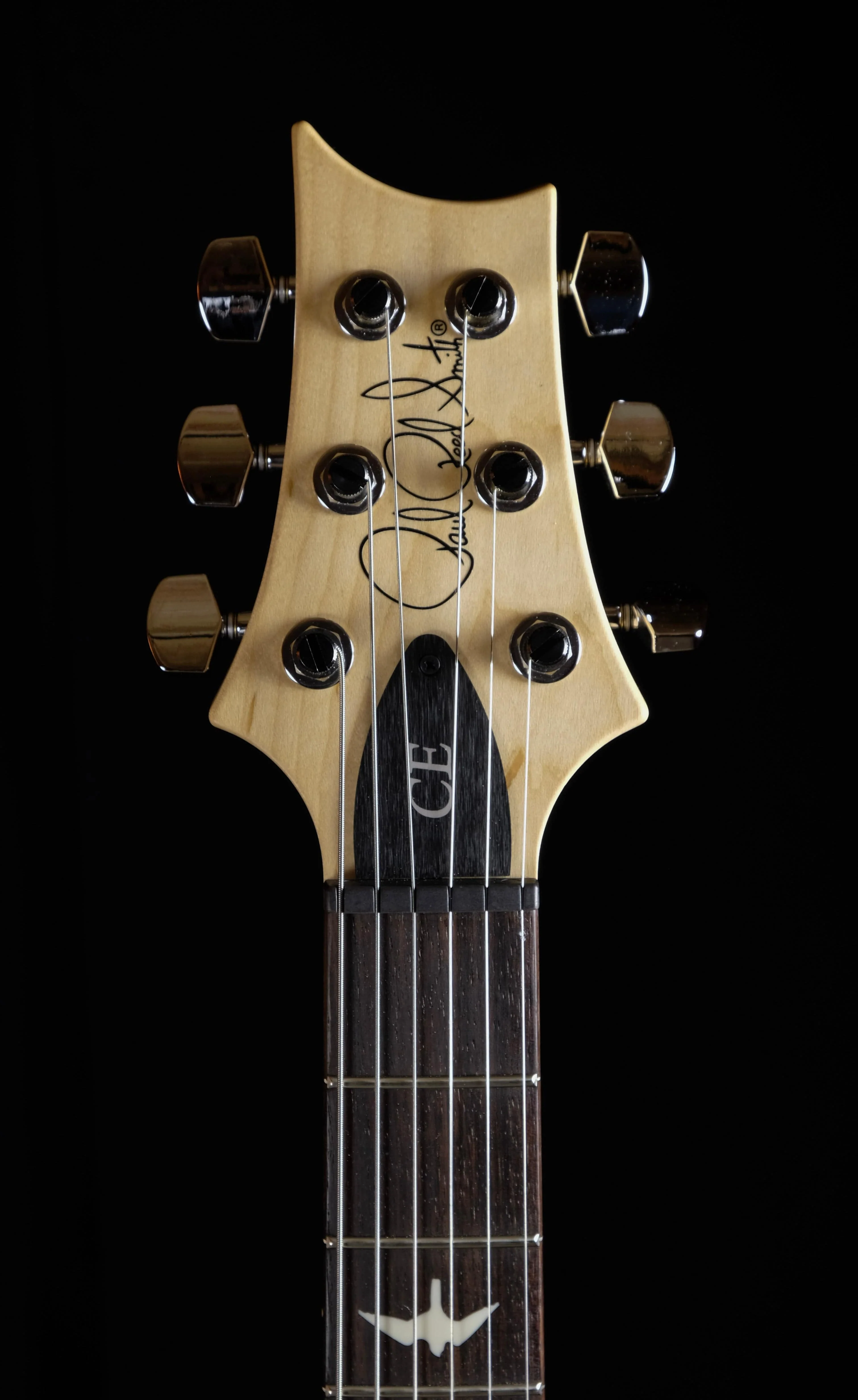 PRS CE 24 Gray Black Smokewrap Burst Bolt On Electric Guitar With Bag - Image 9