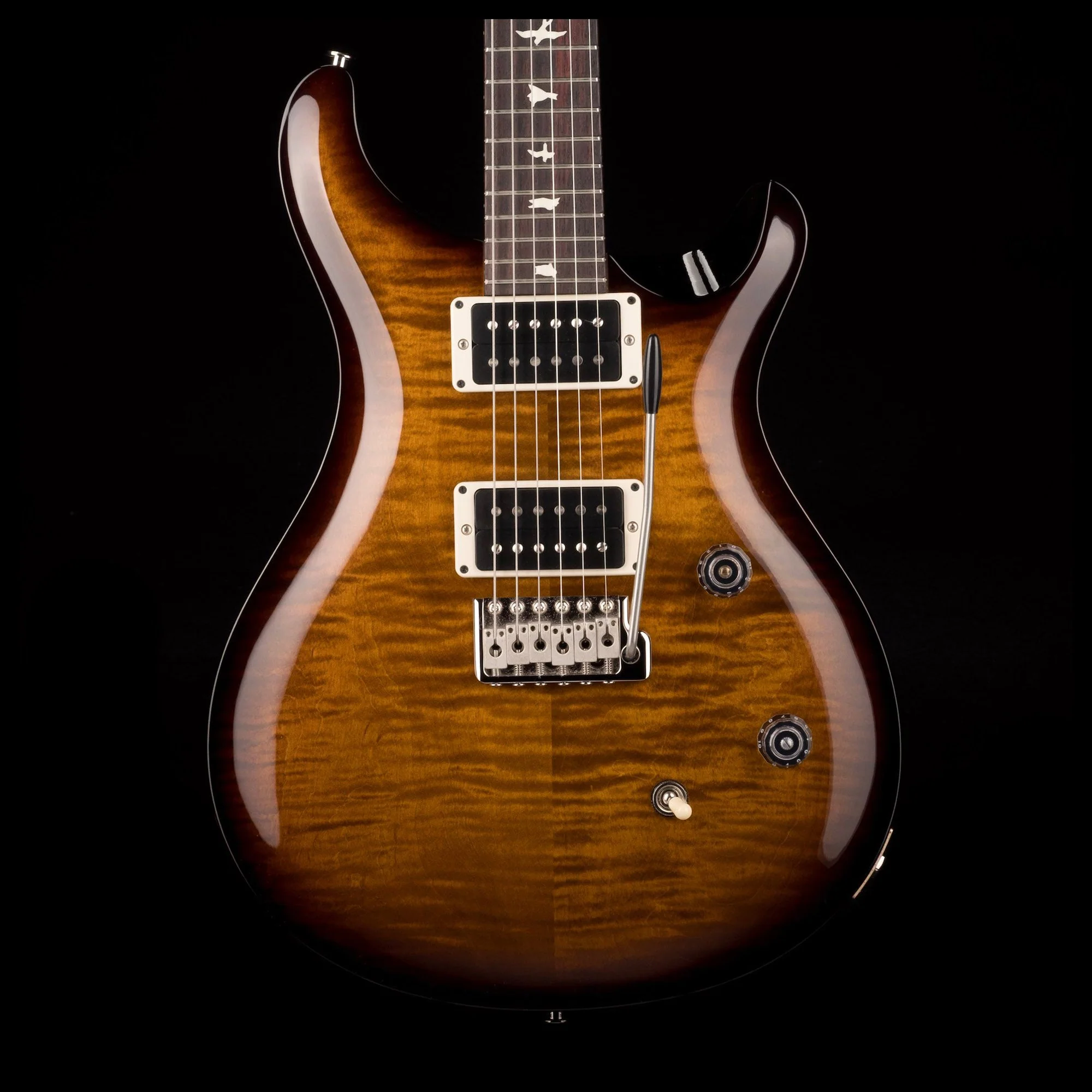 PRS CE24 Black Amber Electric Guitar With Gig Bag - Serial # 0365410