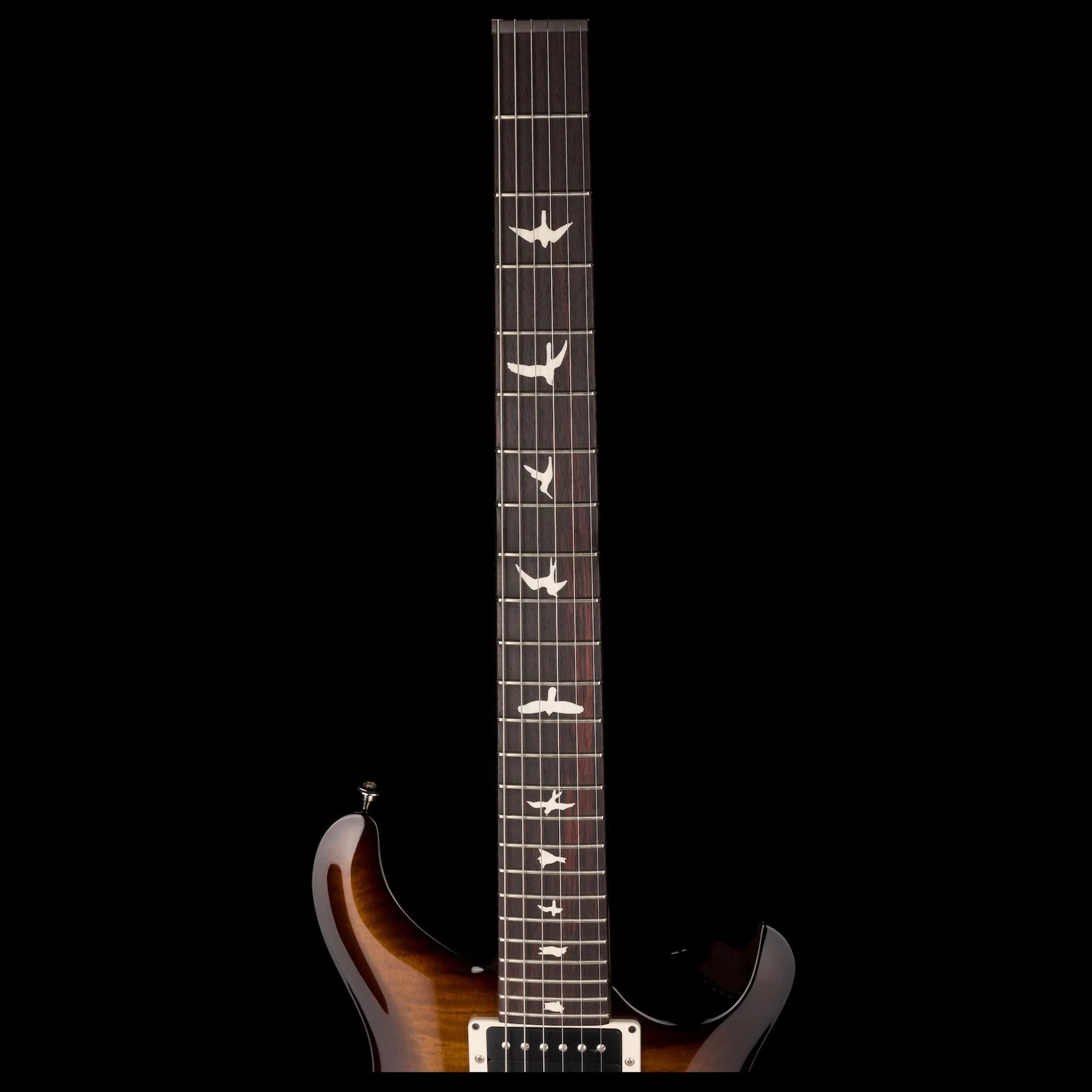 PRS CE24 Black Amber Electric Guitar With Gig Bag - Serial # 0365410 - Image 11