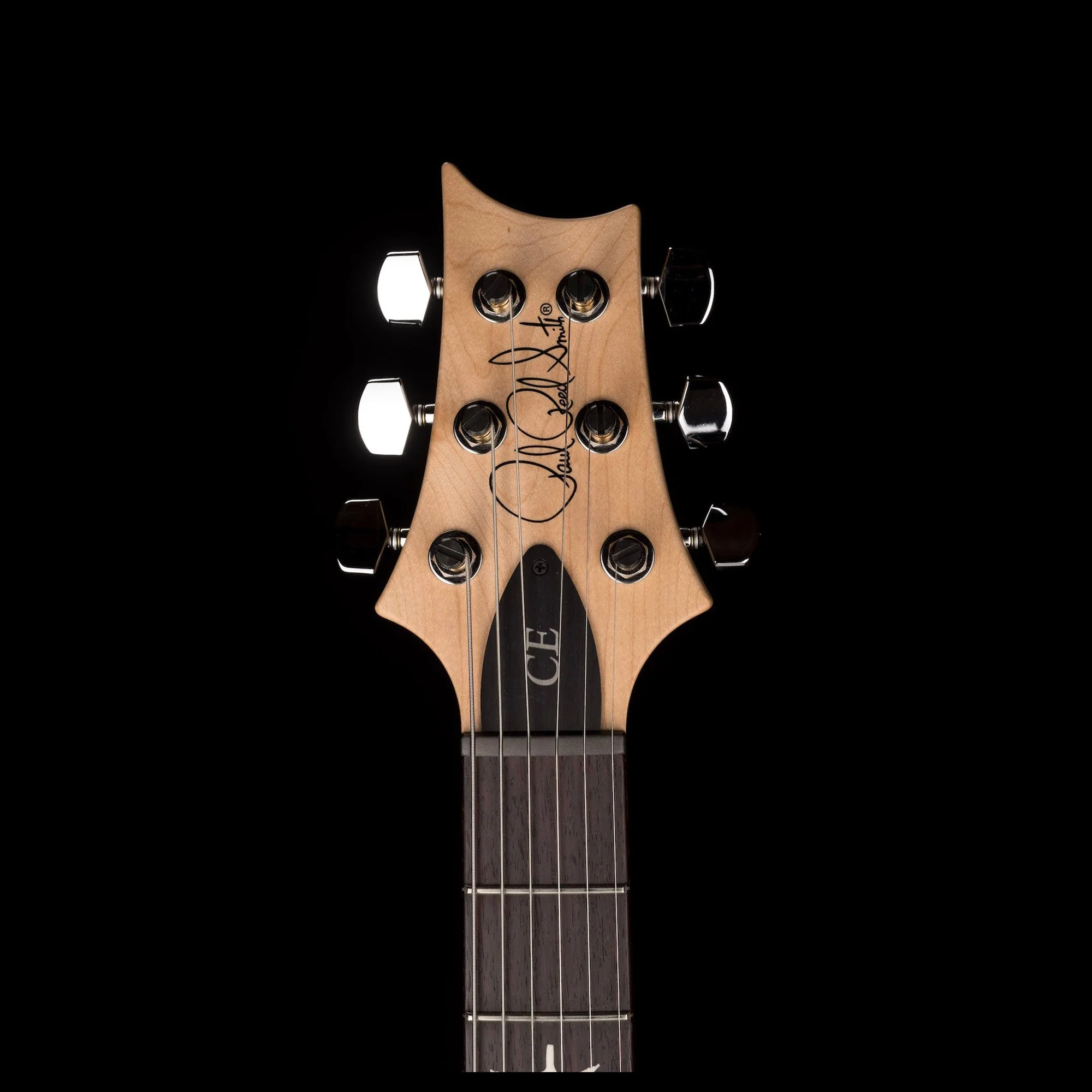 PRS CE24 Black Amber Electric Guitar With Gig Bag - Serial # 0365410 - Image 12