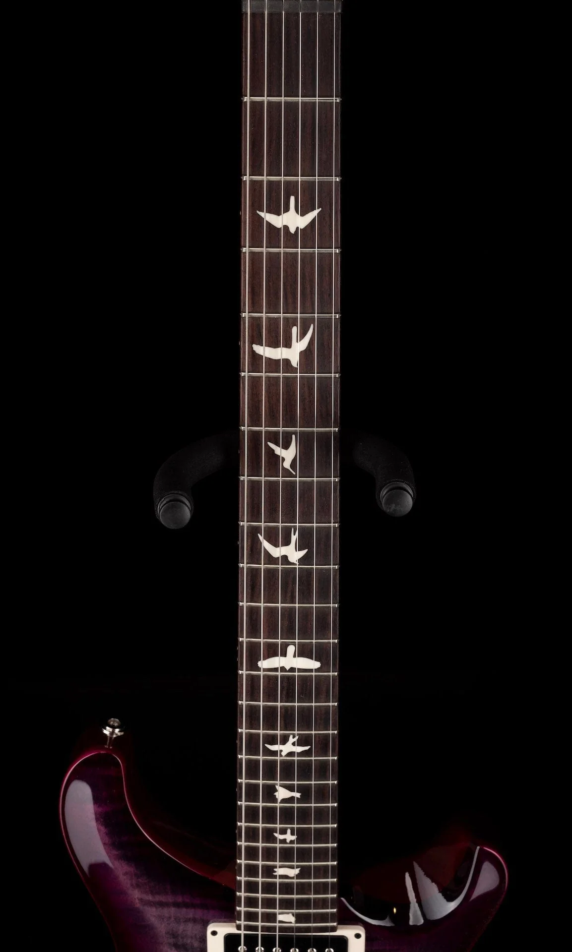 PRS CE24 Custom Color Charcoal Violet Wrap Burst - Image 9