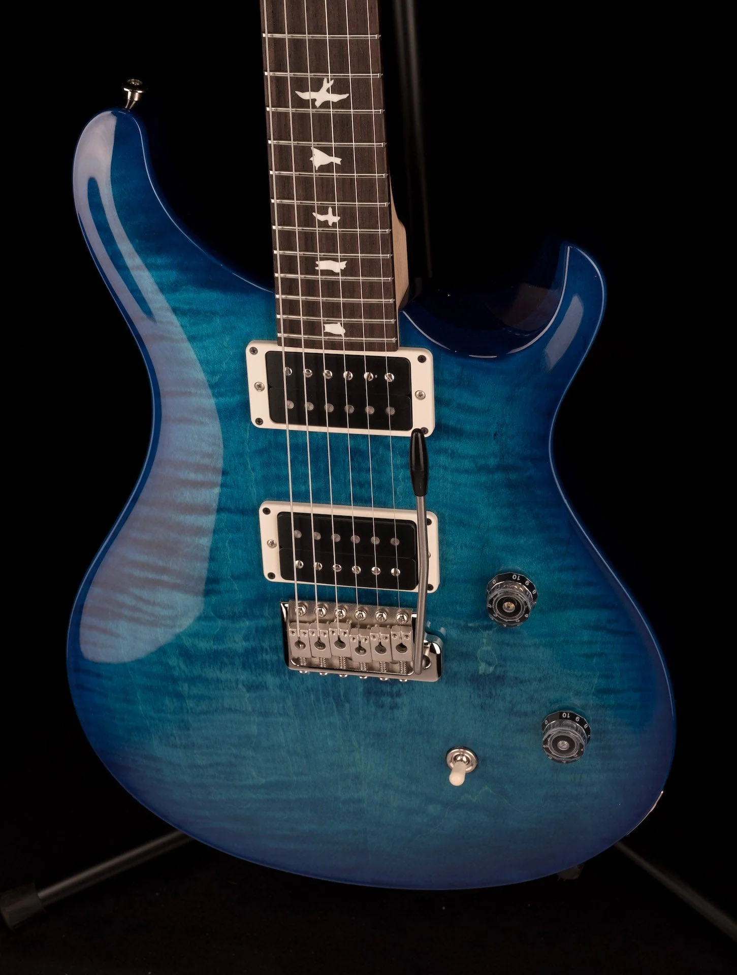 PRS CE24 Custom Color Faded Blue Wrap - Image 4