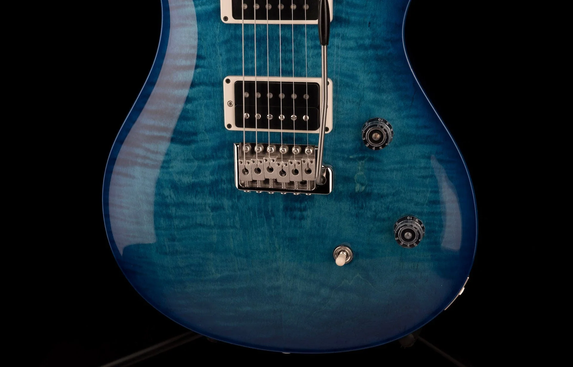 PRS CE24 Custom Color Faded Blue Wrap - Image 6