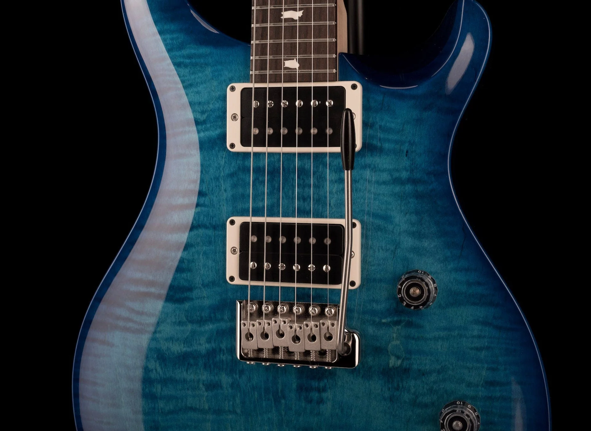 PRS CE24 Custom Color Faded Blue Wrap - Image 7