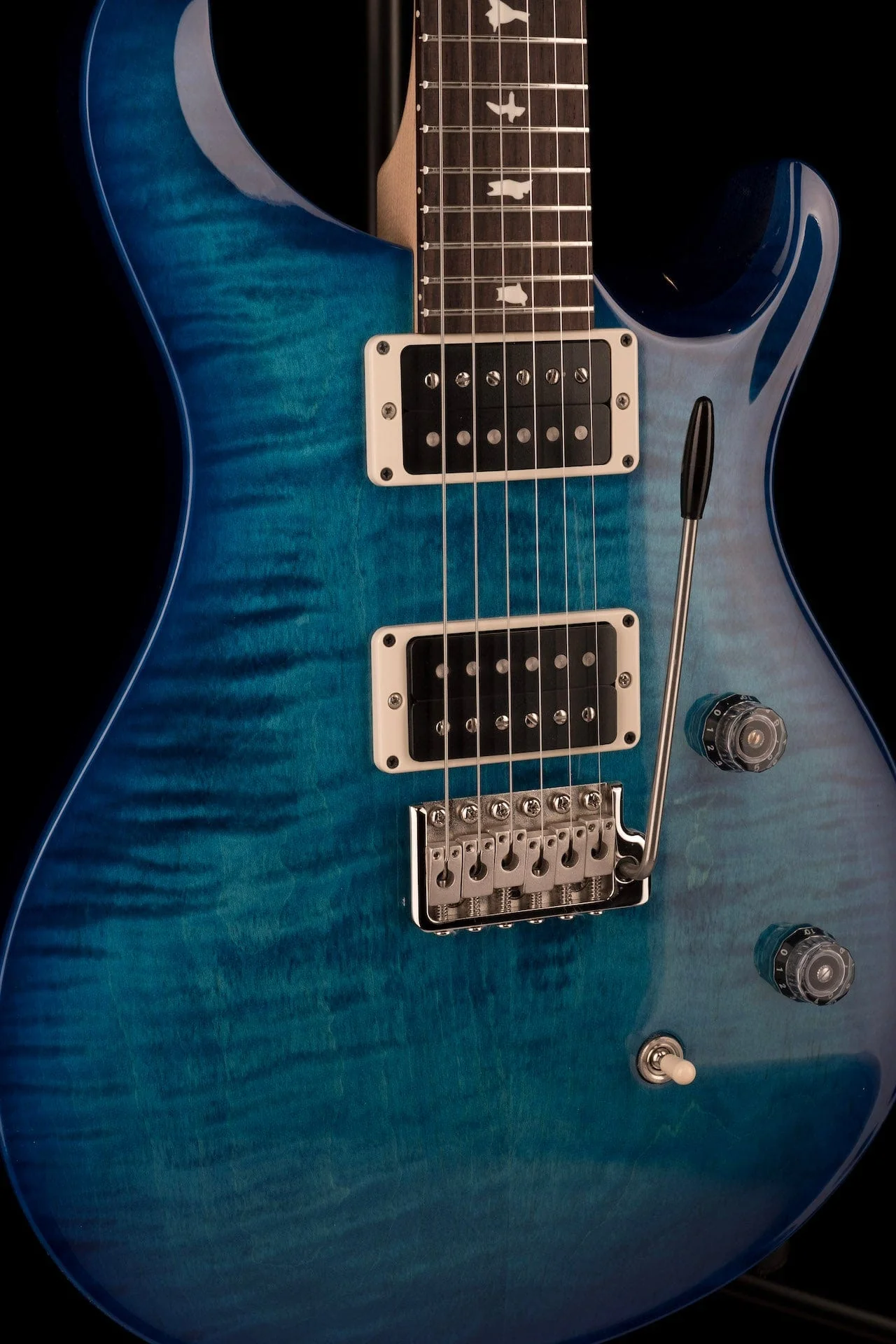 PRS CE24 Custom Color Faded Blue Wrap - Image 8