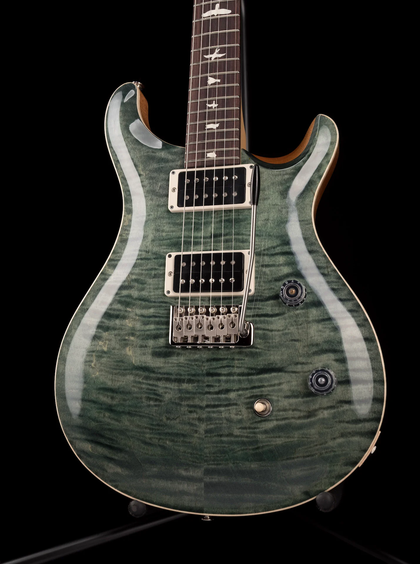 PRS CE24 Custom Color Trampas Green - Image 3
