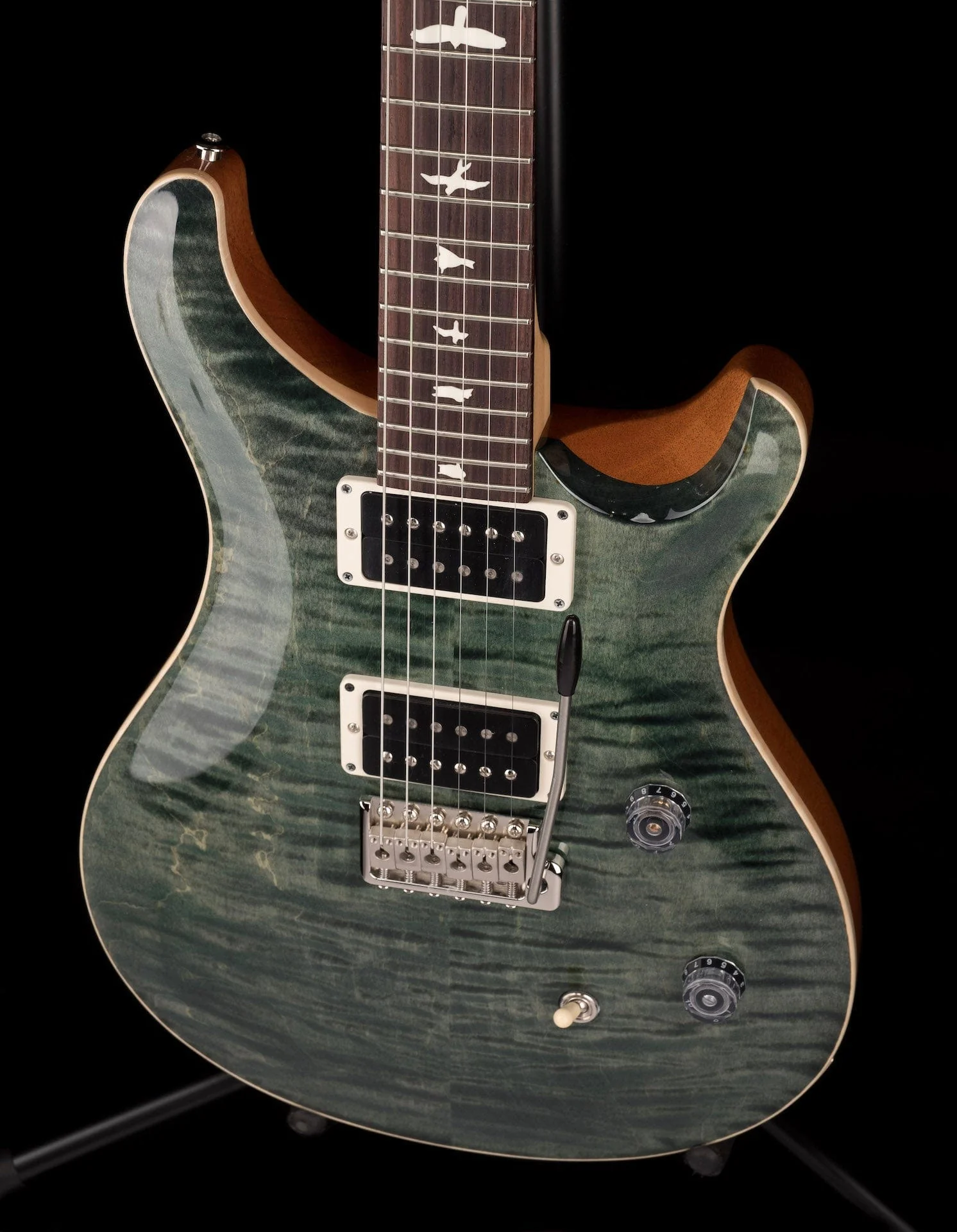 PRS CE24 Custom Color Trampas Green - Image 5
