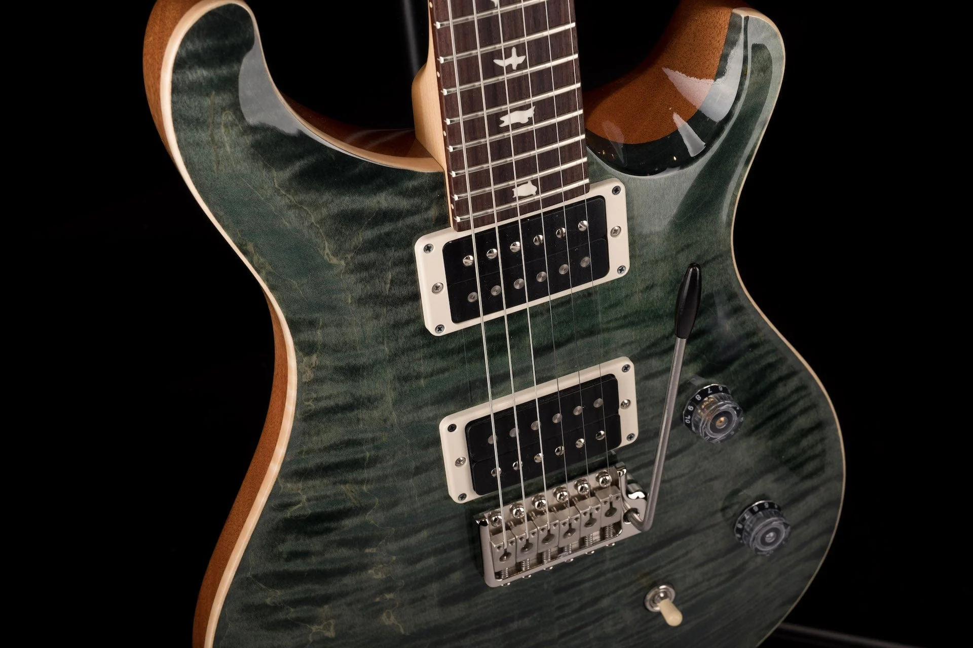 PRS CE24 Custom Color Trampas Green - Image 8