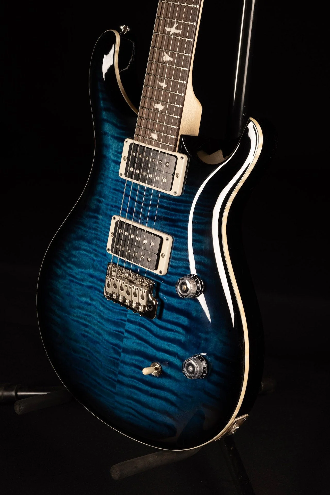 PRS CE24 Sapphire Smokeburst with Gig Bag - Image 3