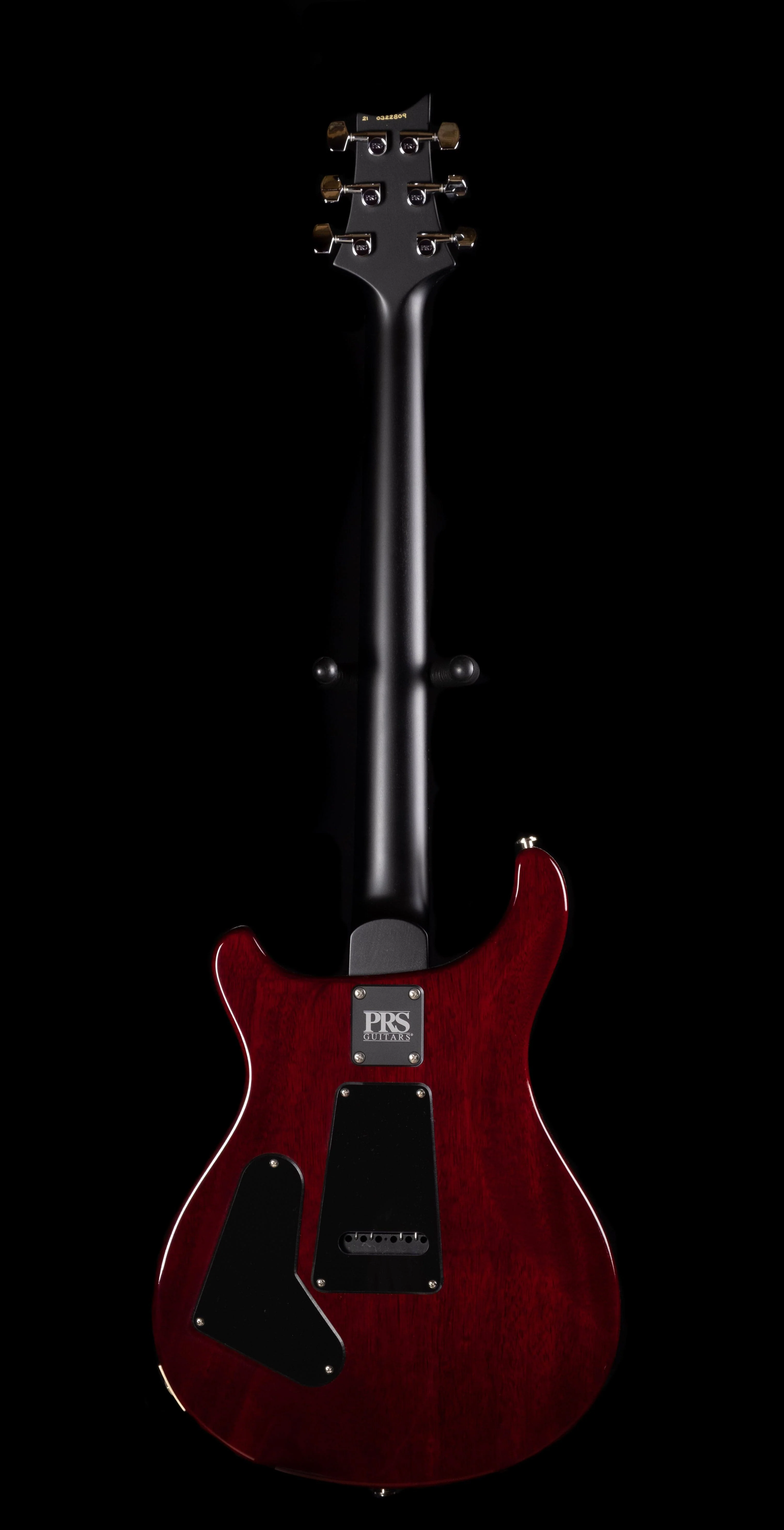 PRS CE24 Semi-Hollow Cherry Wrap Burst with Gig Bag - 2021 Serial # 0322809 - Image 9