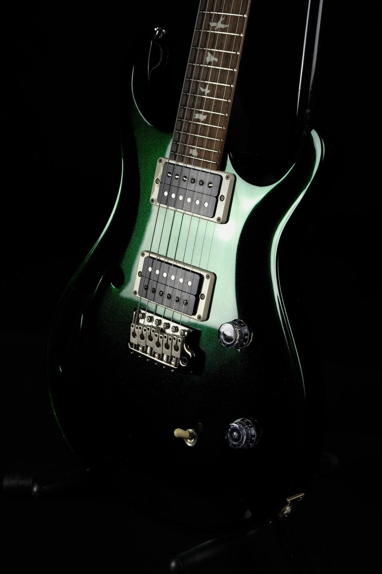 PRS CE24 Semi-Hollow Emerald Metallic With Gig Bag - Image 5