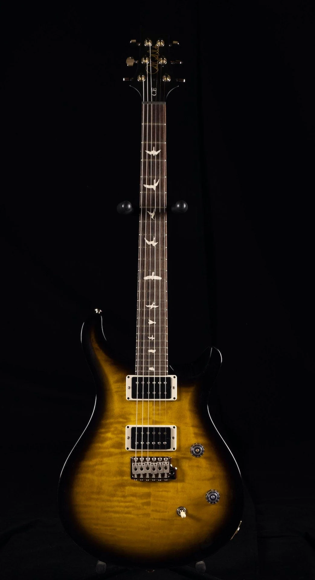 PRS CE24 Vintage Smokewrap Burst with Gig Bag - 2021 Serial # 0322722 - Image 2