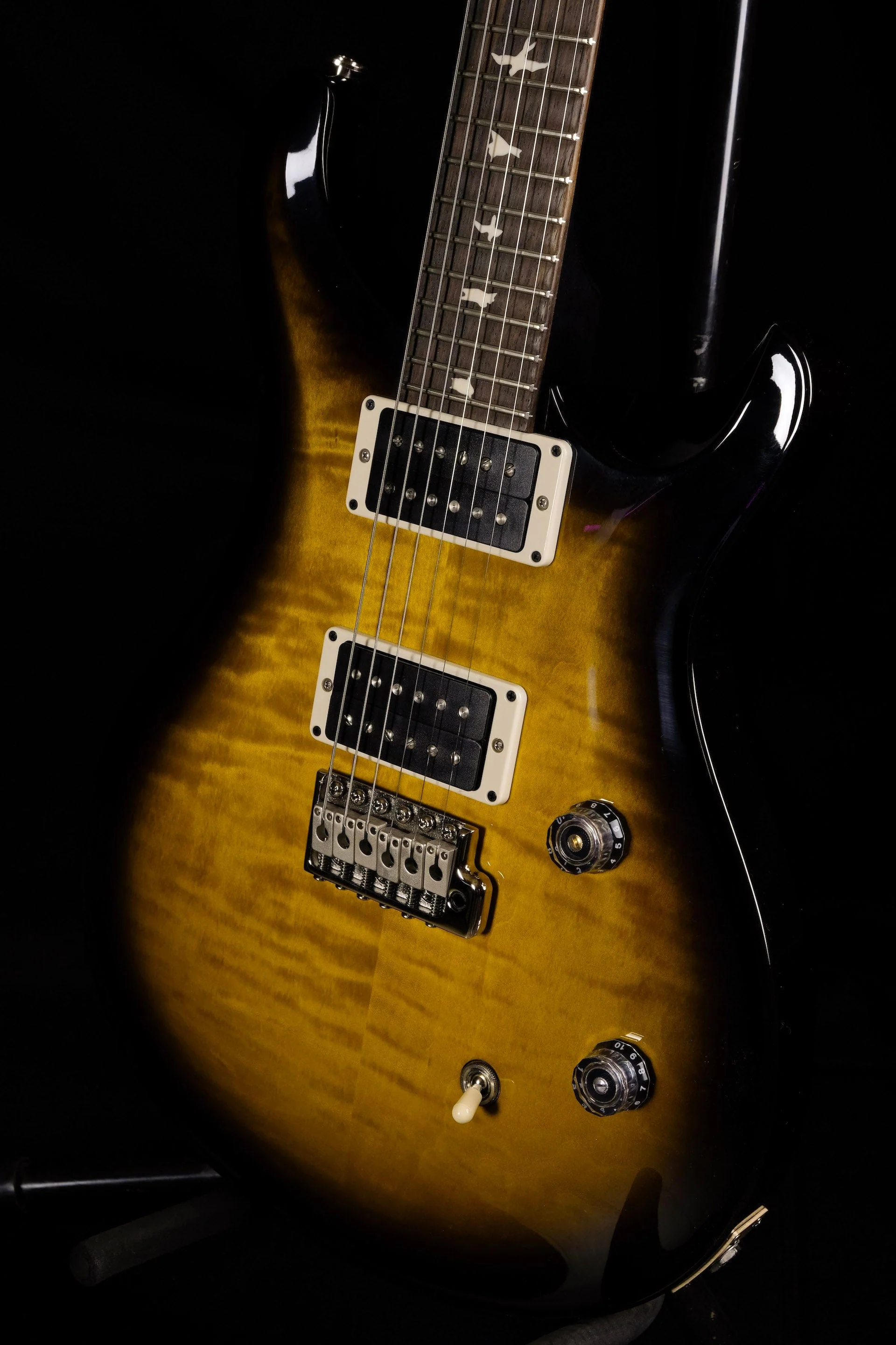 PRS CE24 Vintage Smokewrap Burst with Gig Bag - 2021 Serial # 0322722 - Image 4