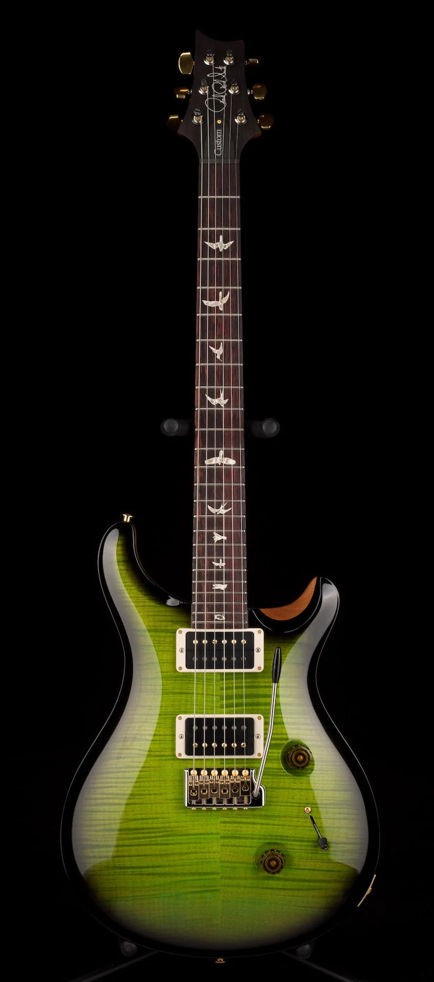 PRS Core 10 Top Custom 24 Pattern Regular Custom Color Eriza Verde Smokewrap Burst W/Case 2022 Serial # 0341462 - Image 2