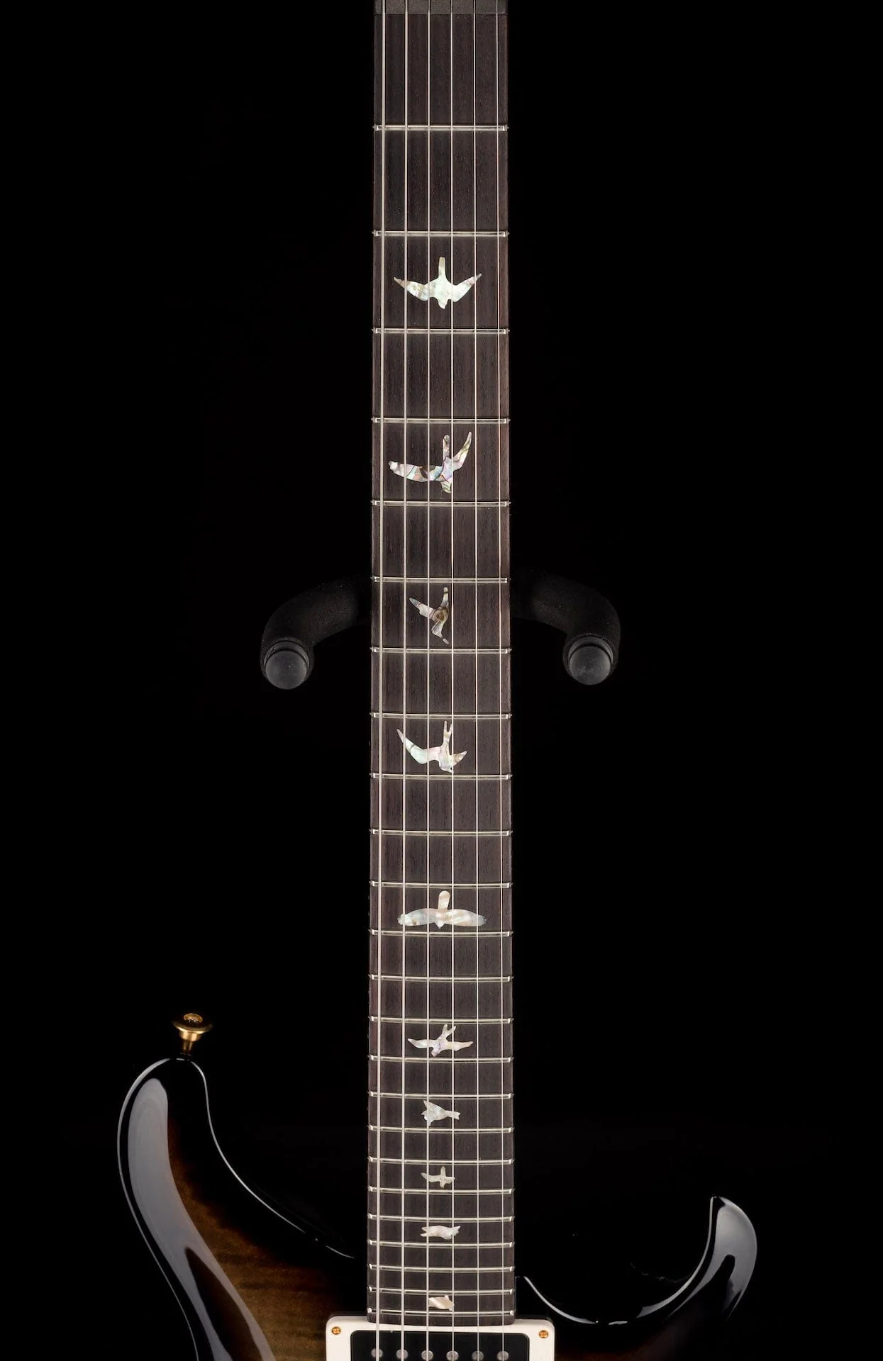 PRS Core 35th Anniversary Custom 24 10 Top Custom Color Faded Olive Smokewrap Burst - Image 11