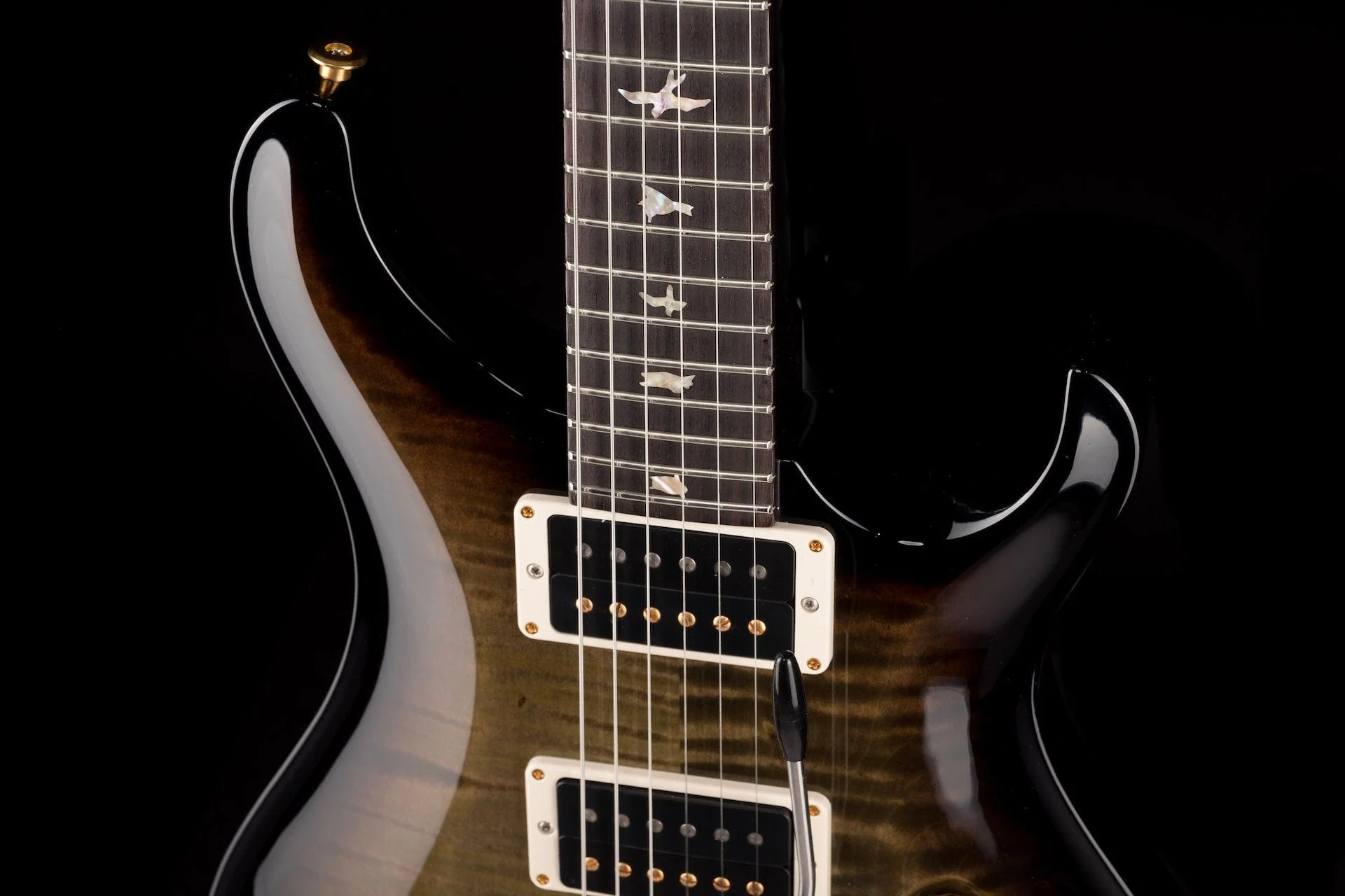 PRS Core 35th Anniversary Custom 24 10 Top Custom Color Faded Olive Smokewrap Burst - Image 3