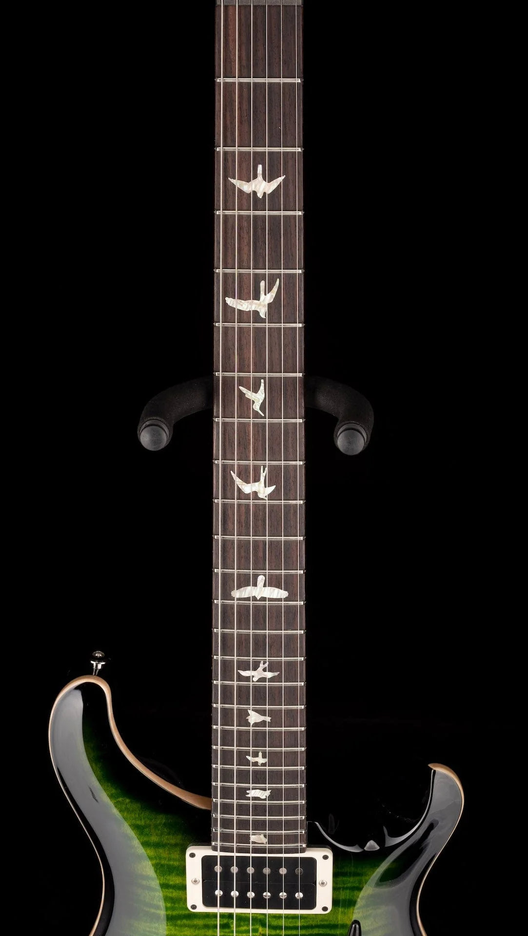 PRS Core 35th Anniversary Custom 24 Pattern Thin Custom Color Emerald Smokeburst with Case - Image 11