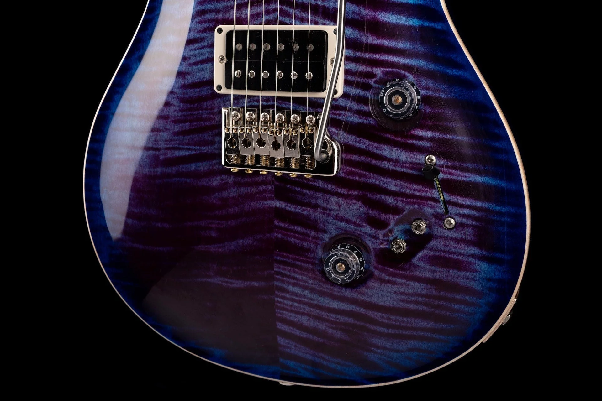 PRS Core Custom 24-08 Pattern Thin Violet Blue Burst - Image 6