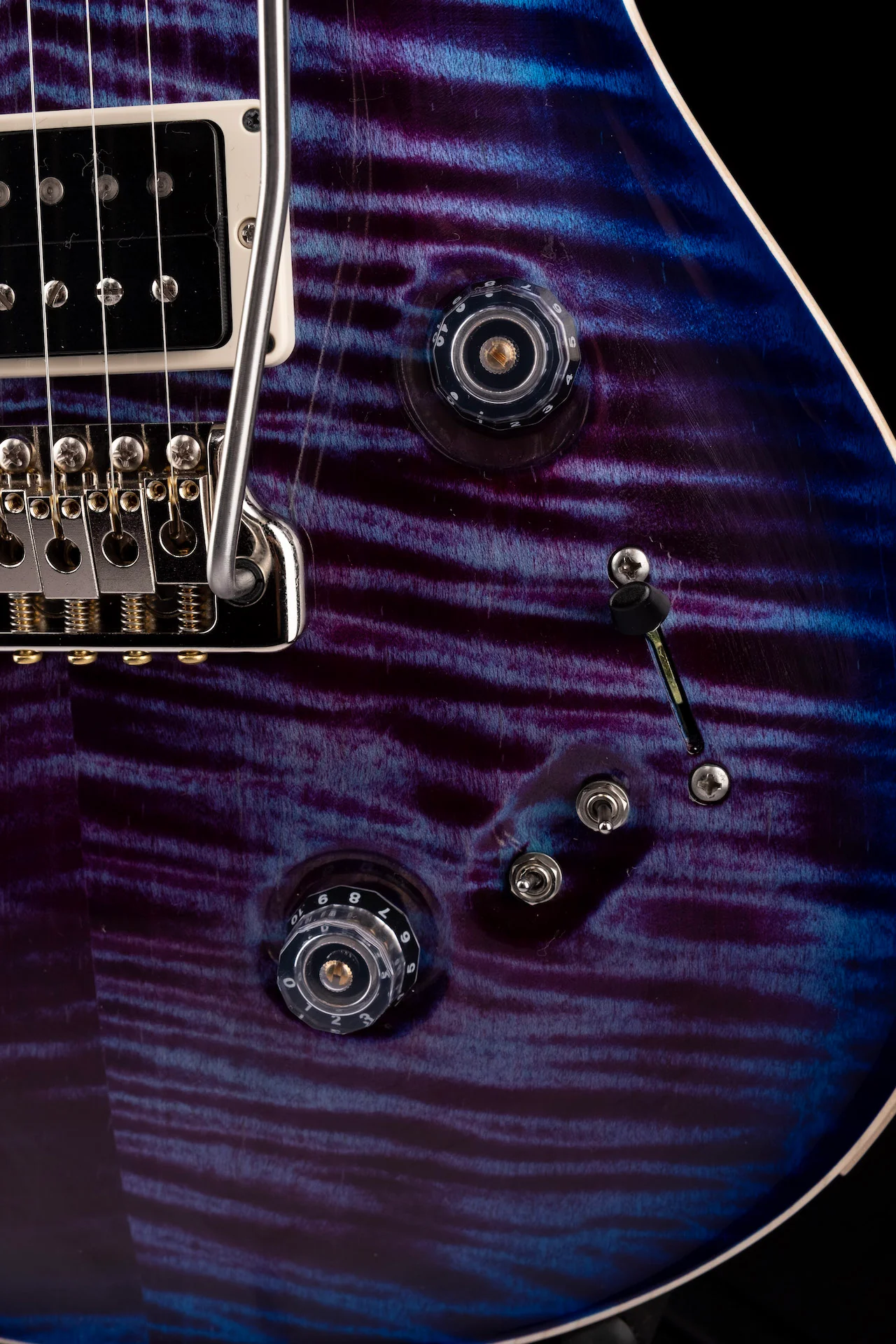 PRS Core Custom 24-08 Pattern Thin Violet Blue Burst - Image 7