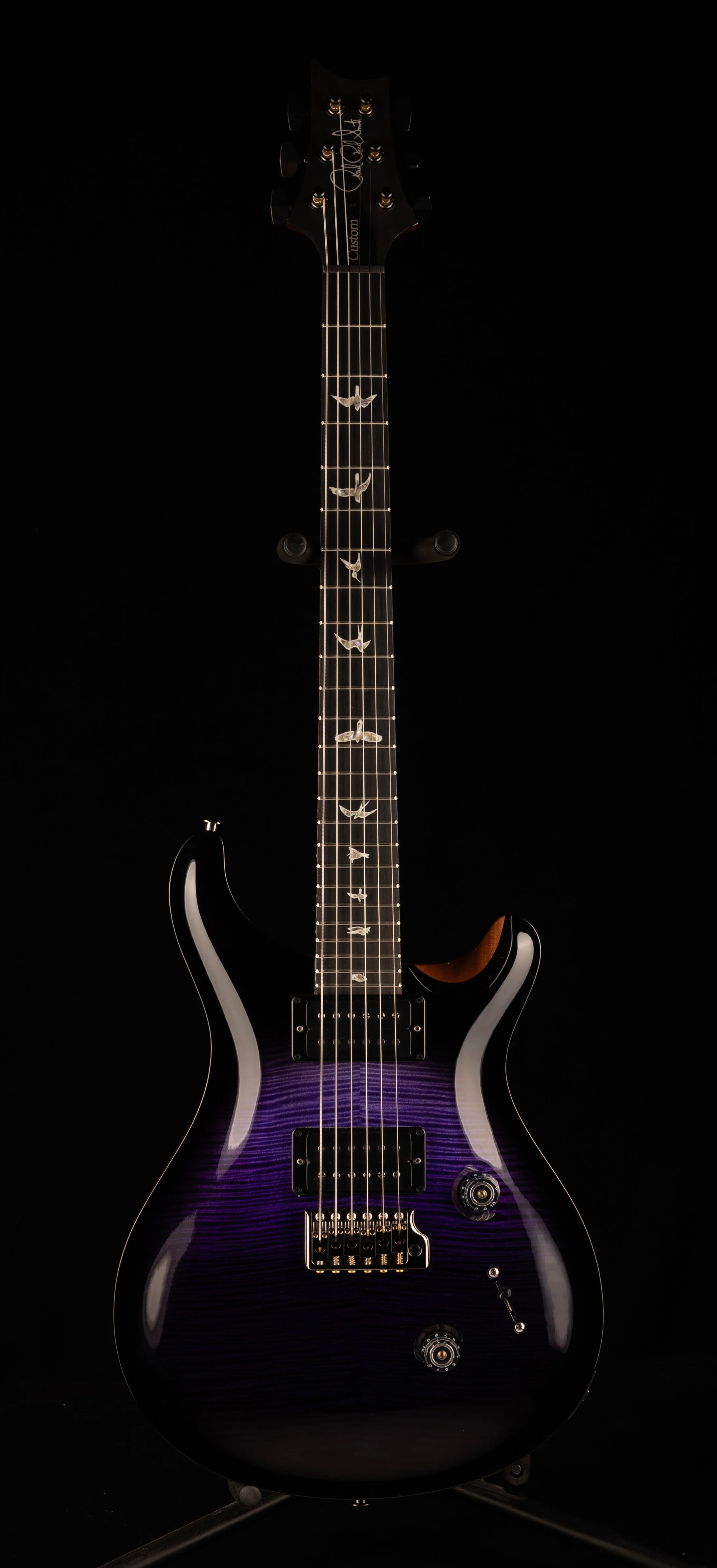 PRS Core Custom 24 10 Top Custom Color Violet Fade Smokewrap Burst - Image 2