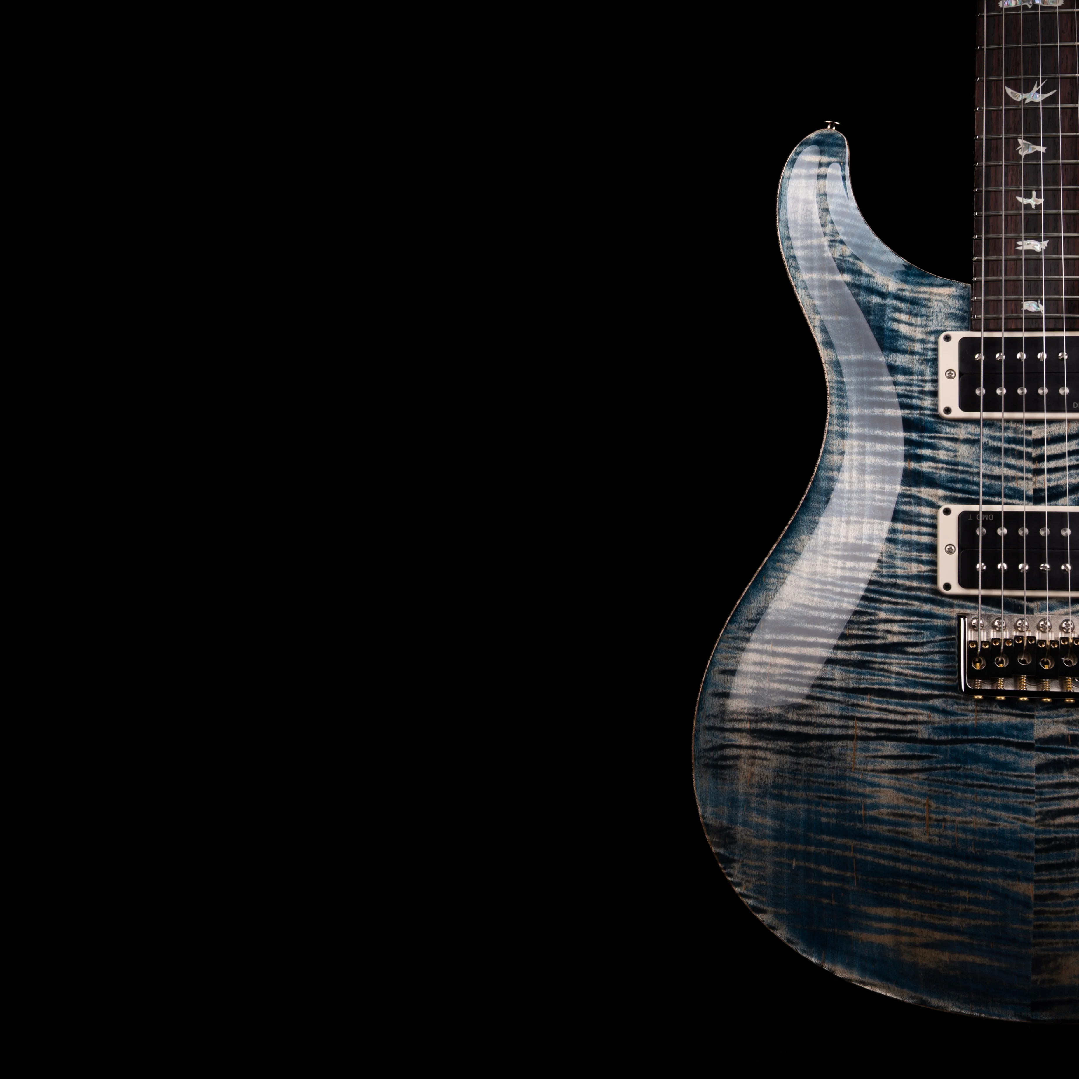 PRS Core Custom 24 Faded Whale Blue with Case - Image 7