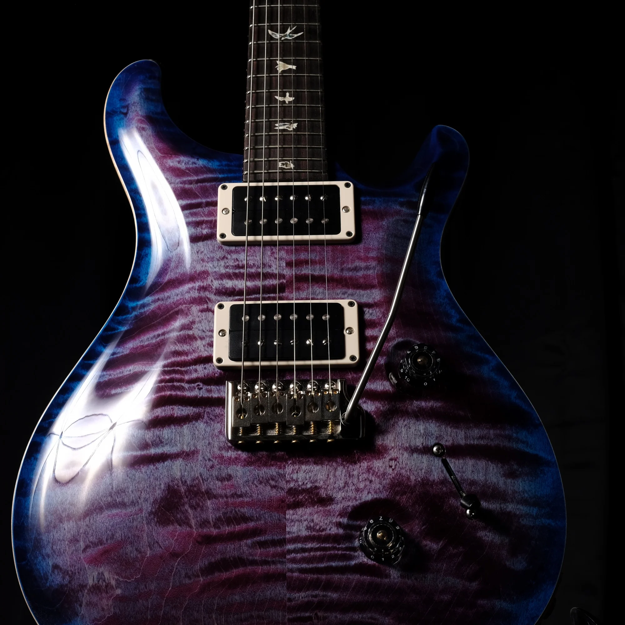 PRS Core Custom 24 Pattern Regular - Violet Blue Burst - Image 6