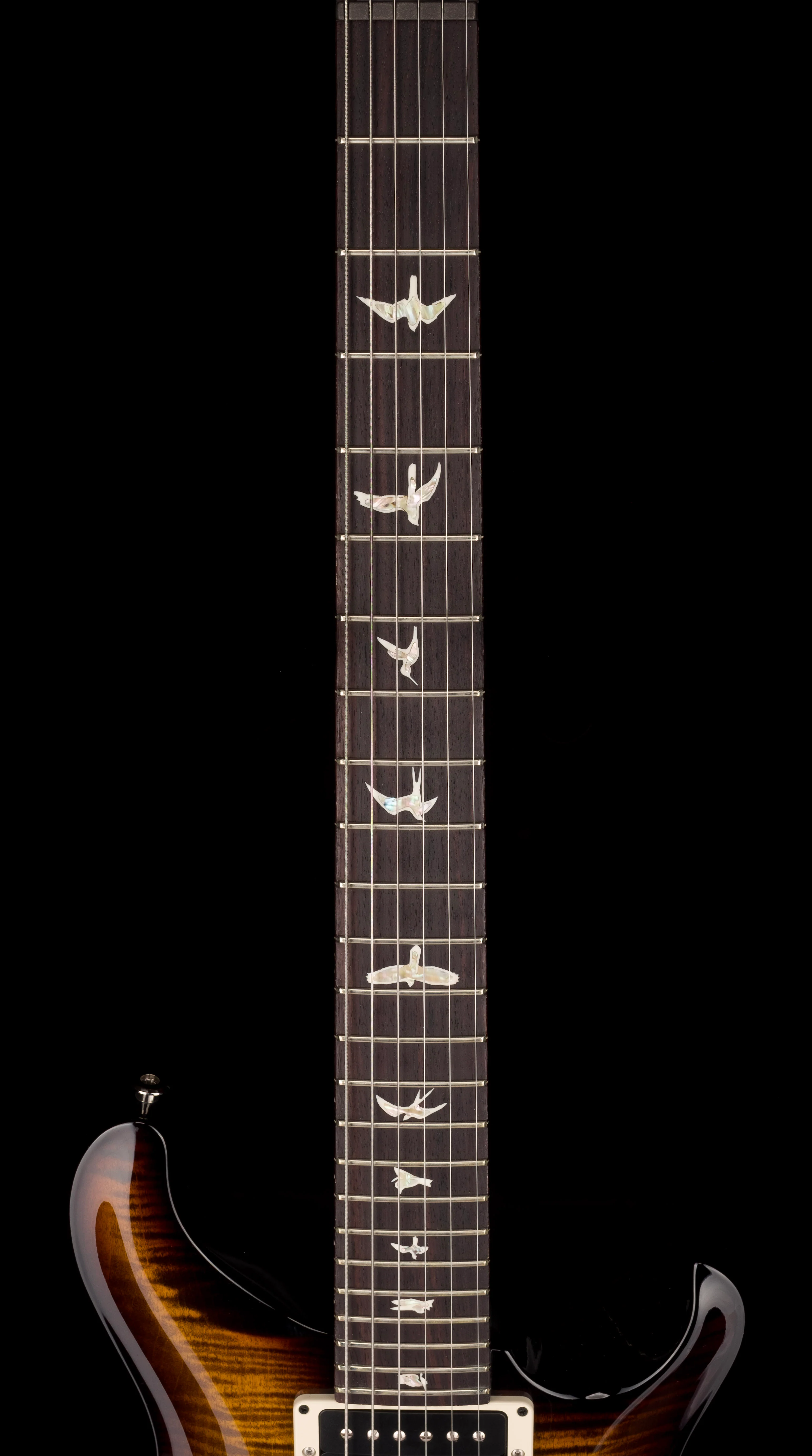 PRS Core Custom 24 Pattern Thin Black Gold Burst - Image 10