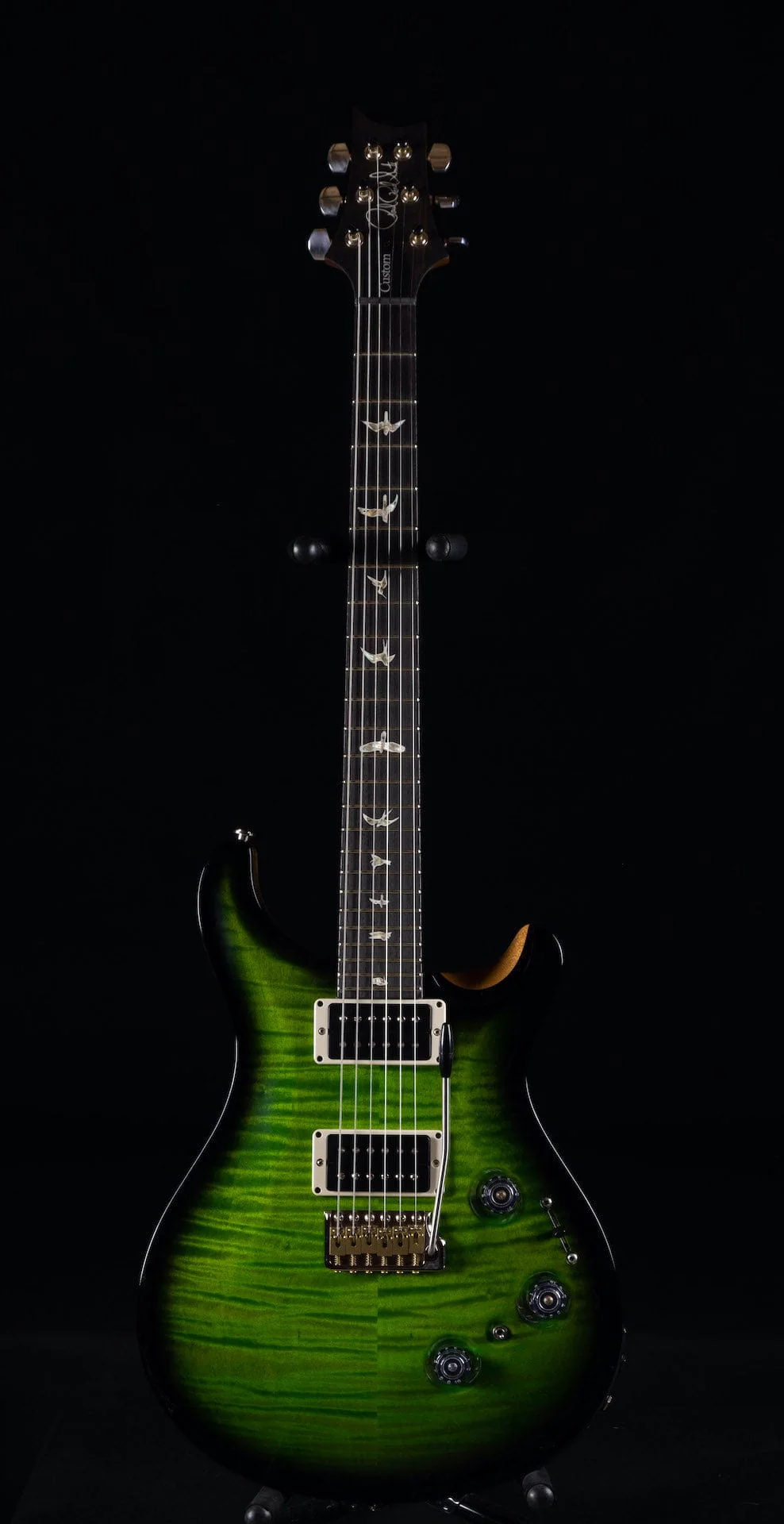 PRS Core Custom 24 Piezo Pattern Thin Eriza Verde Smokewrap Burst - Image 2