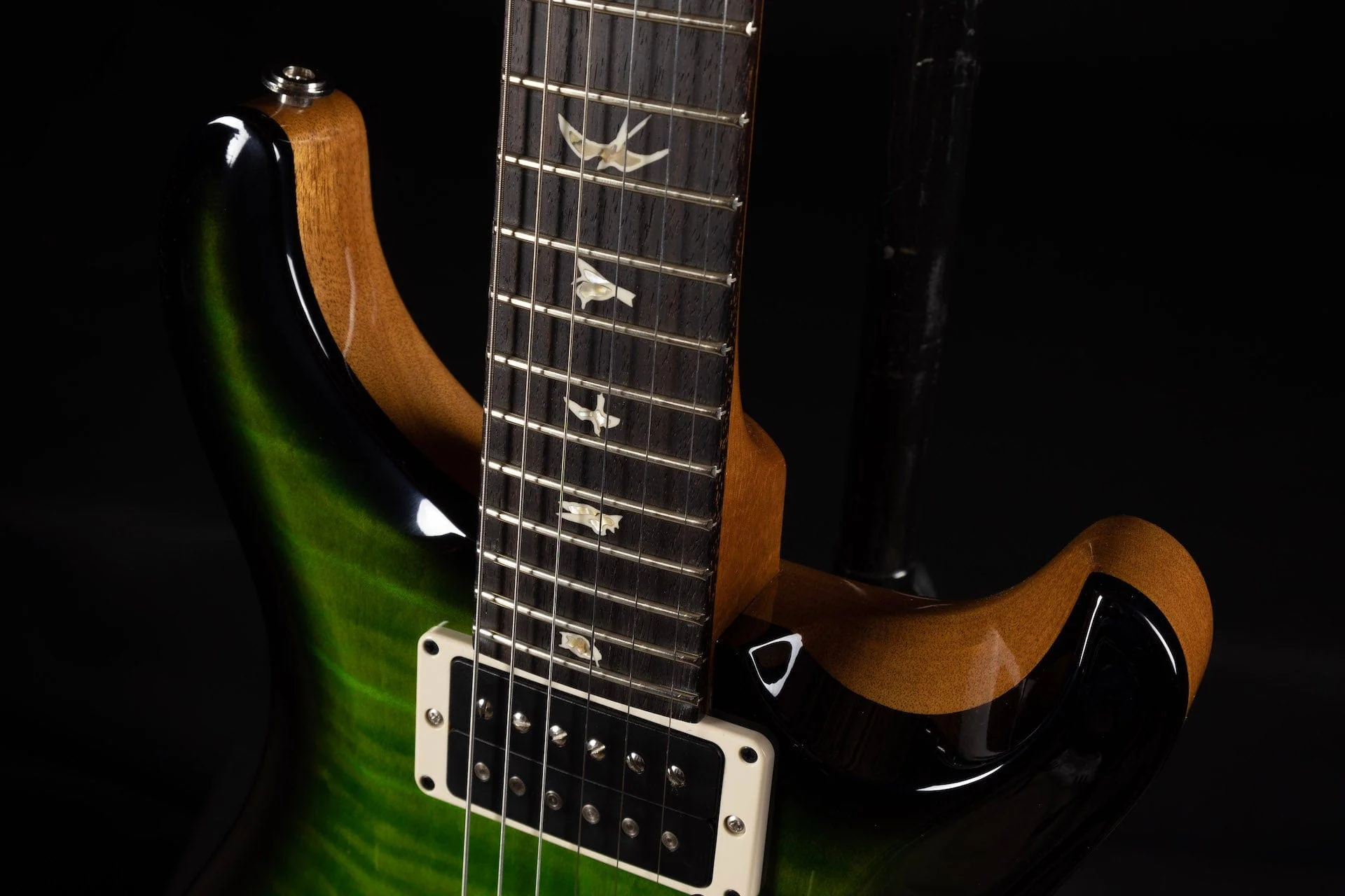 PRS Core Custom 24 Piezo Pattern Thin Eriza Verde Smokewrap Burst - Image 7