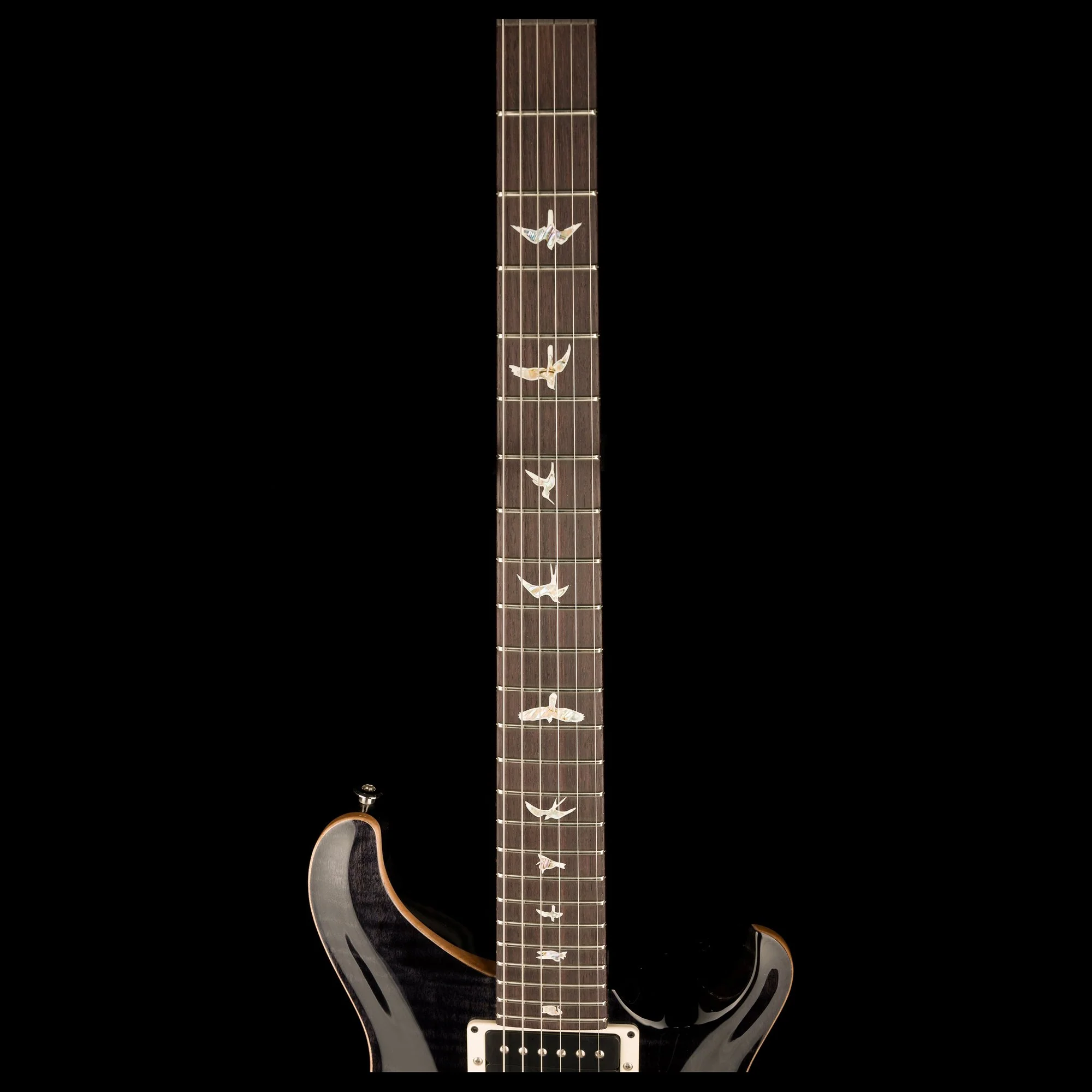 PRS Core Custom 24 Piezo Pattern Thin Gray Black with Case - Image 11
