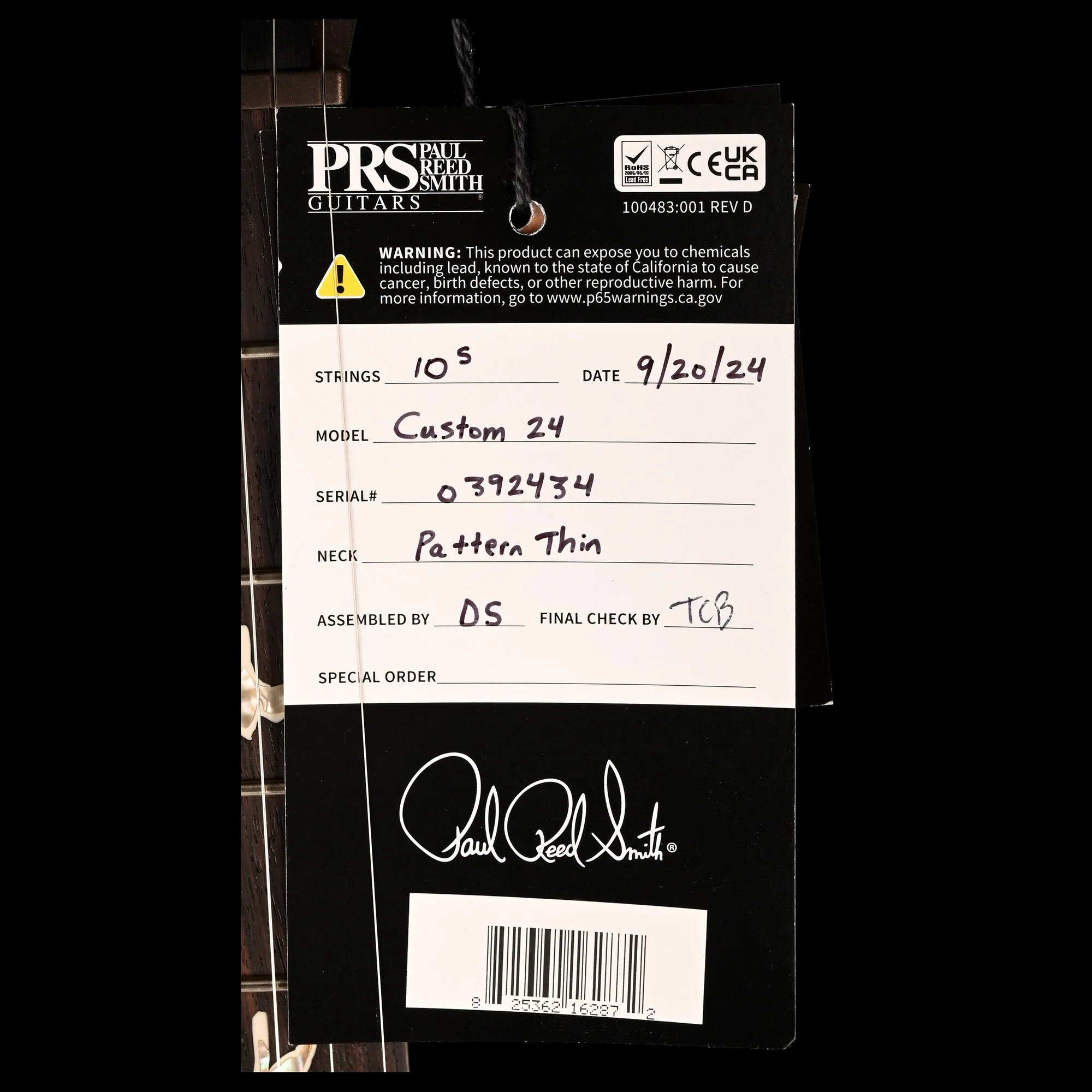 PRS Core Custom 24 Purple Mist - Image 17