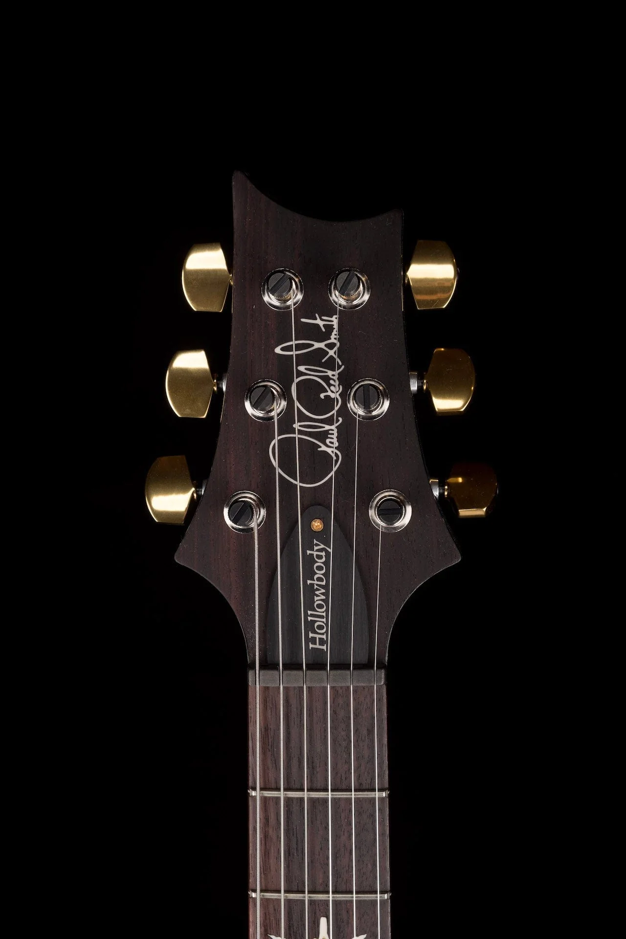 PRS Core Hollowbody II Piezo 10 Top Custom Color Dark Amber Smokewrap Burst with Case - Image 15