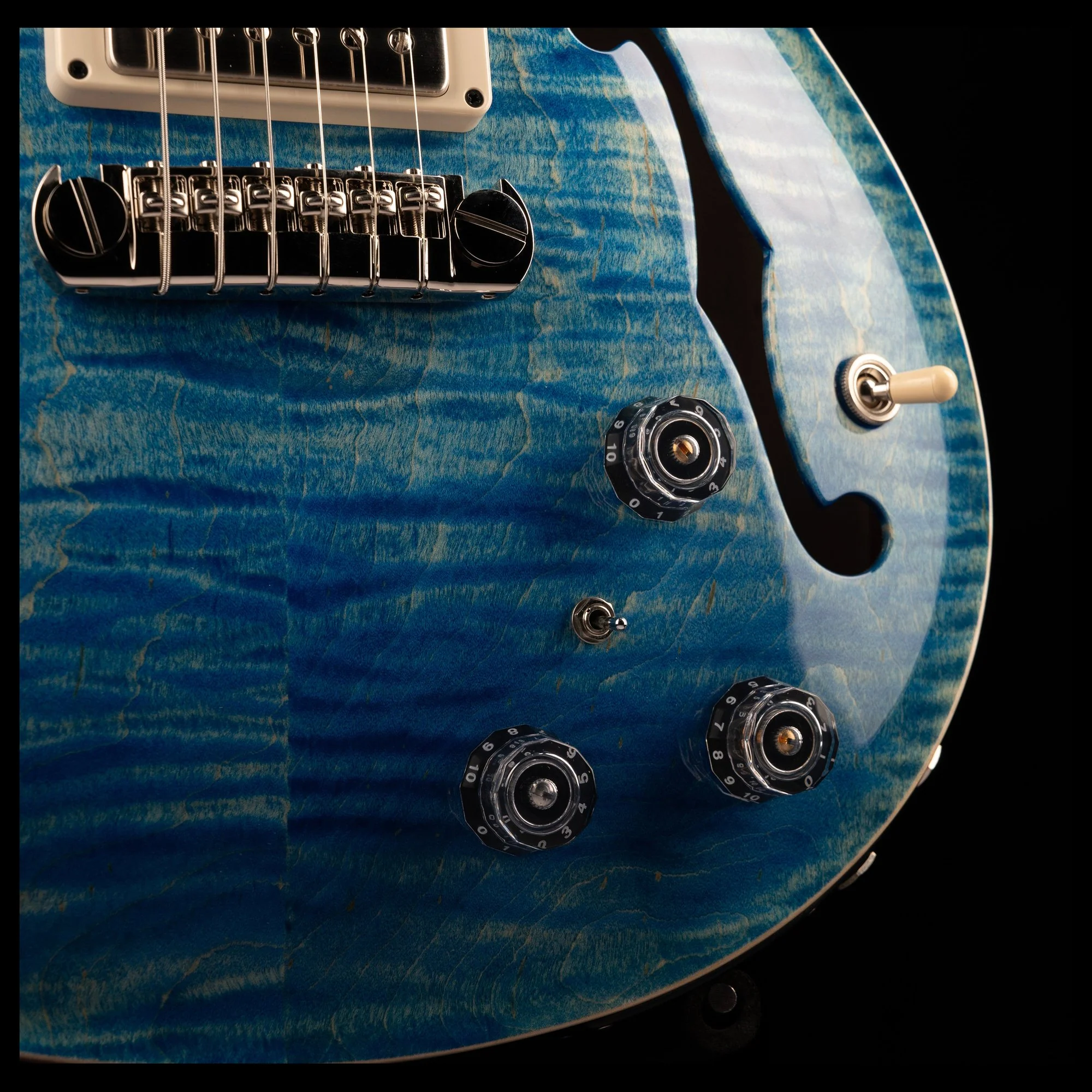 PRS Core Hollowbody II Piezo Faded Blue Jean - Image 6