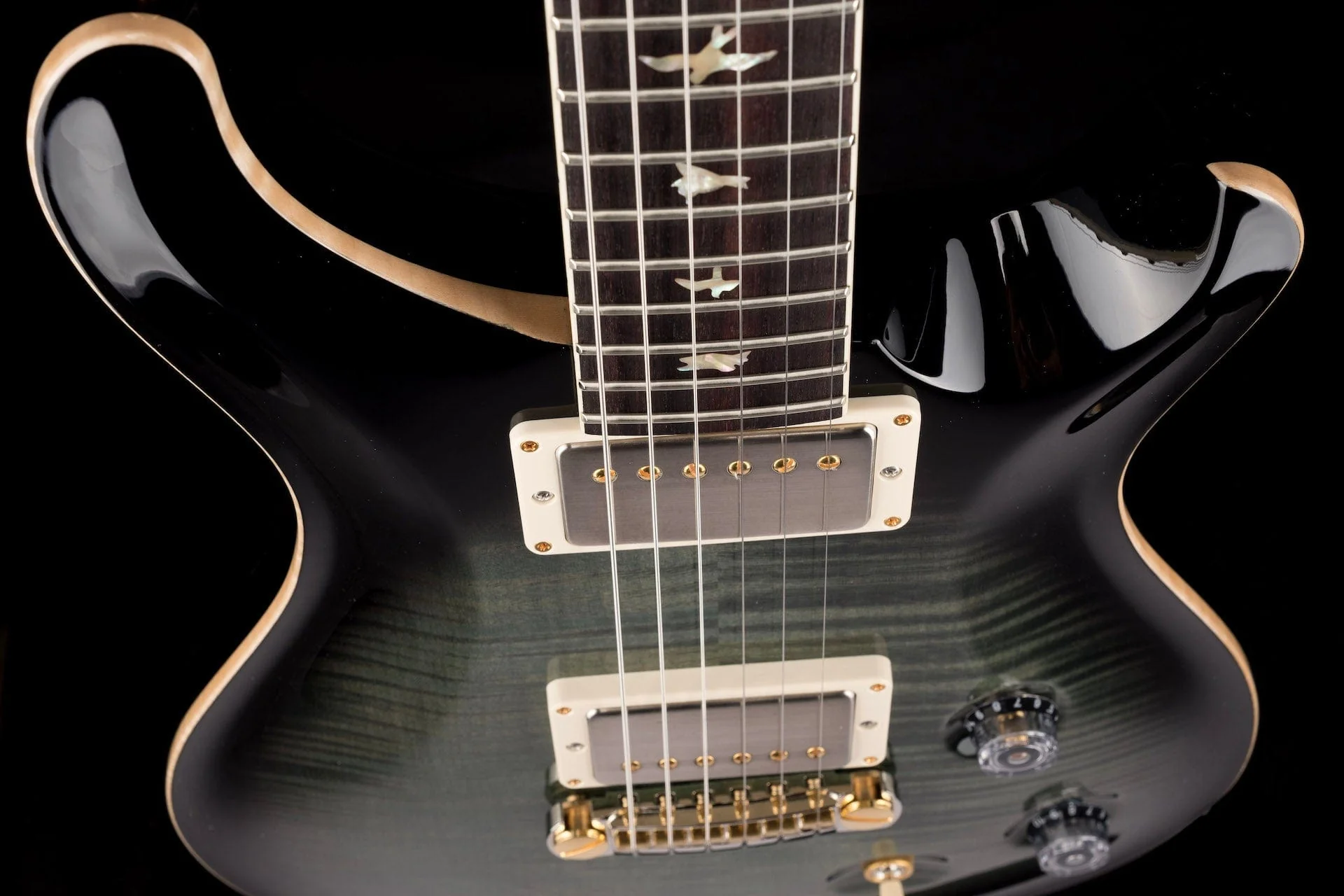 PRS Core McCarty 10 Top Custom Color Trampas Green Smokeburst - Image 10