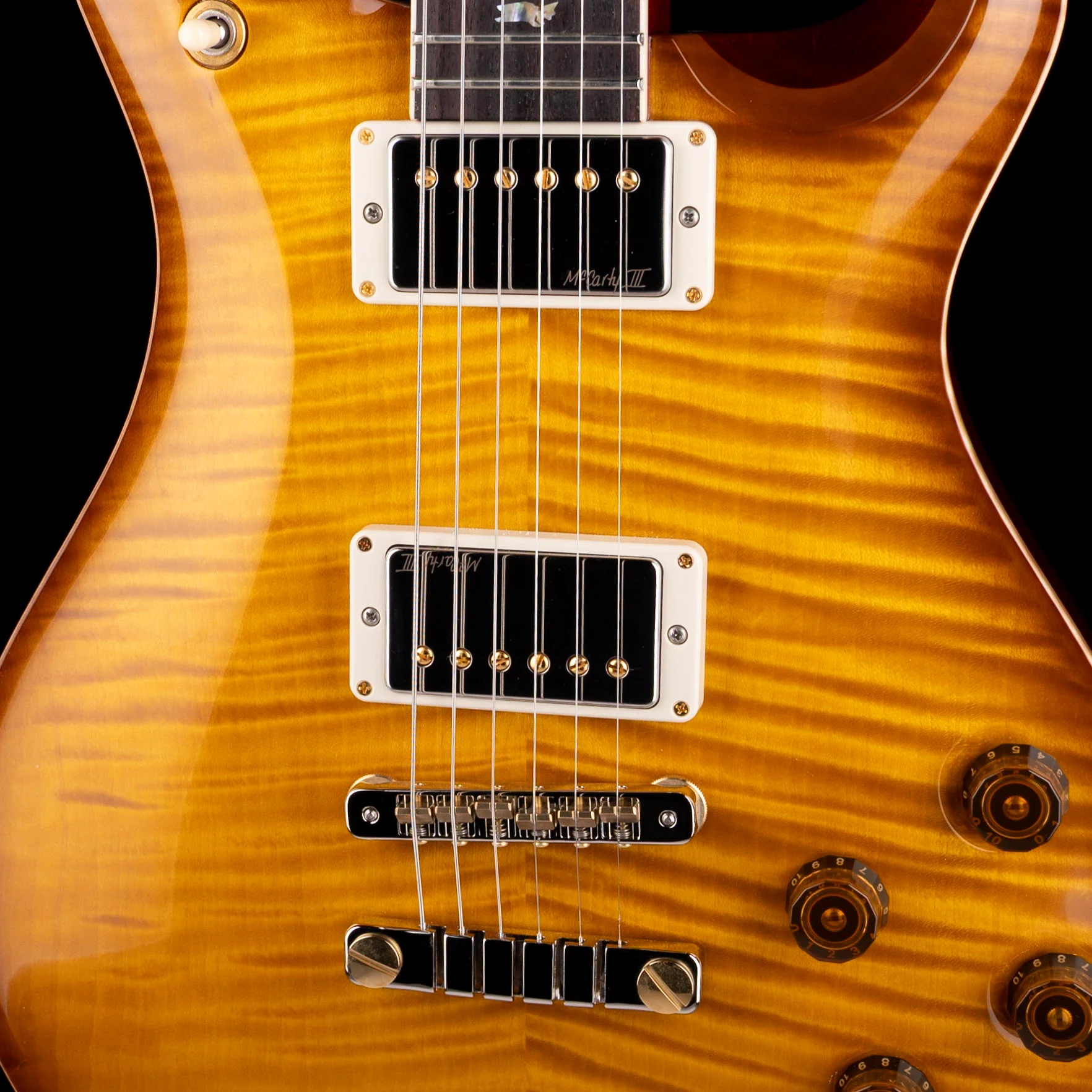 PRS Core McCarty 594 10 Top McCarty Tobacco Sunburst with Case - Image 4