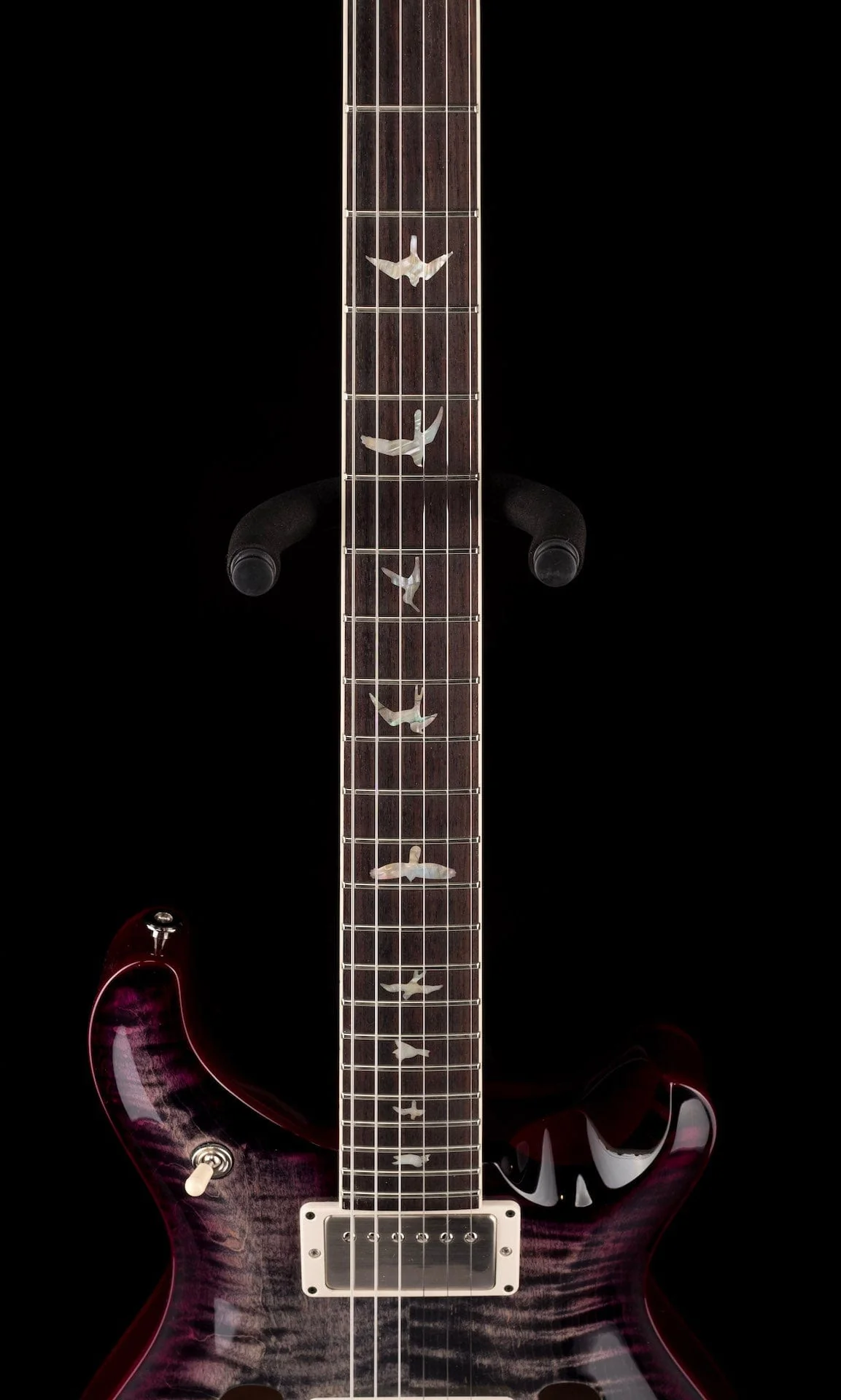 PRS Core McCarty 594 Hollowbody II Custom Color Charcoal Violet Wrap Burst Electric Guitar - Image 10