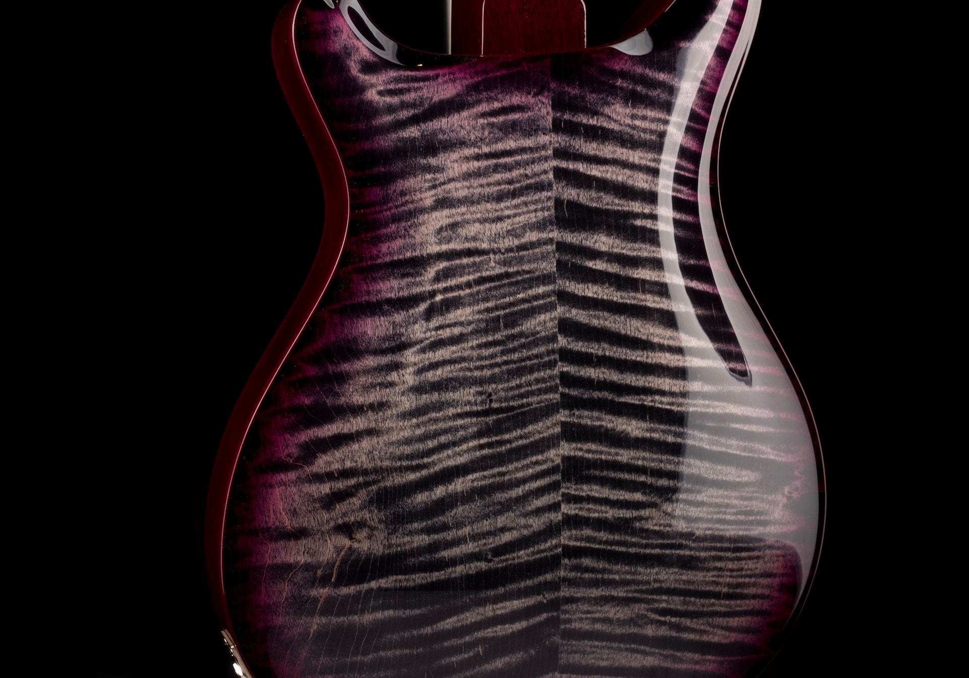PRS Core McCarty 594 Hollowbody II Custom Color Charcoal Violet Wrap Burst Electric Guitar - Image 14