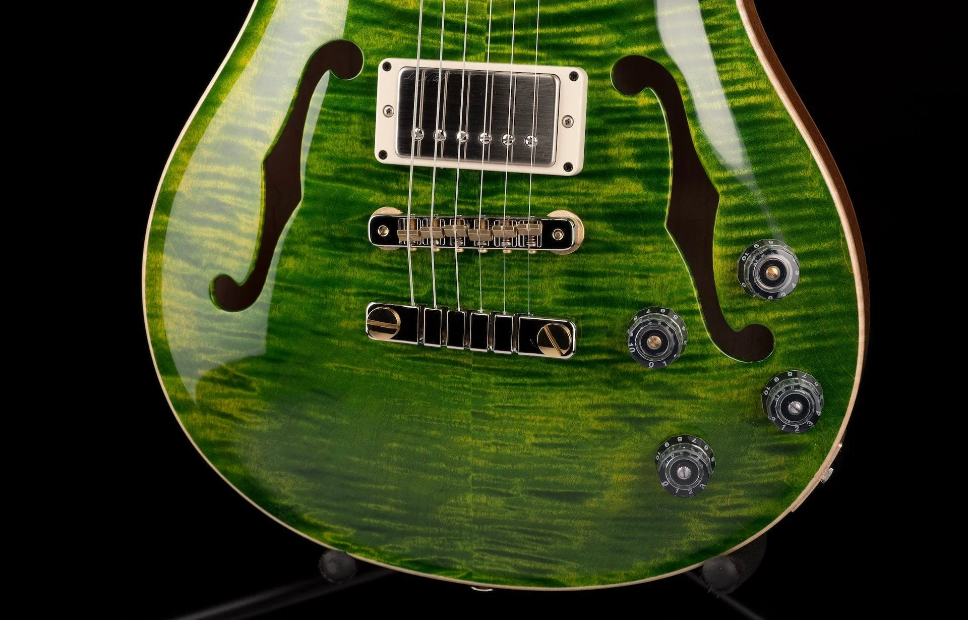 PRS Core McCarty 594 Hollowbody II Emerald Green Electric Guitar - Image 7