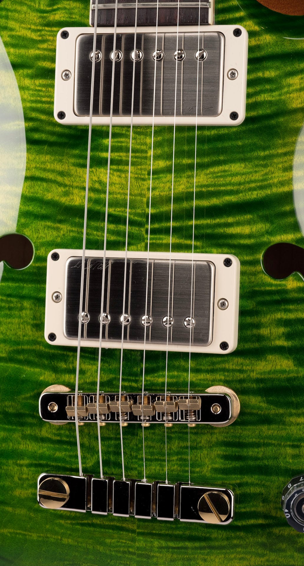PRS Core McCarty 594 Hollowbody II Emerald Green Electric Guitar - Image 8