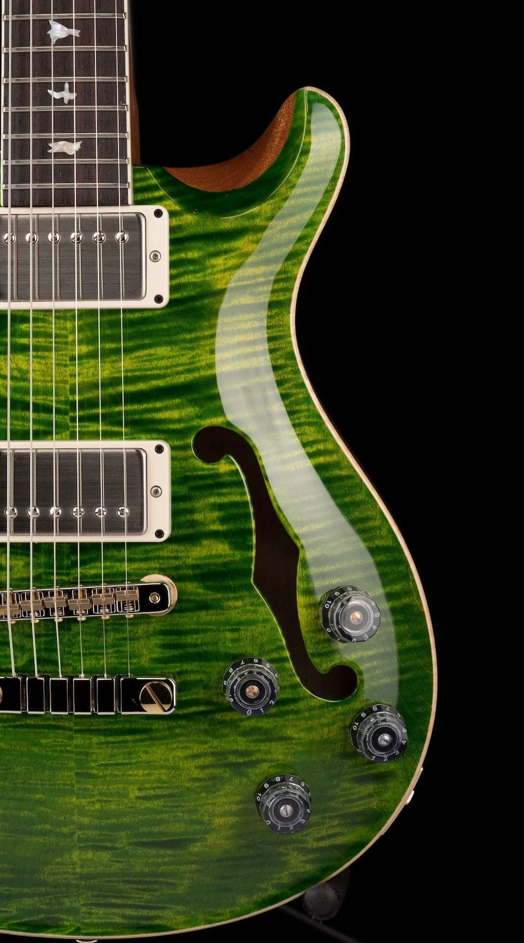 PRS Core McCarty 594 Hollowbody II Emerald Green Electric Guitar - Image 9