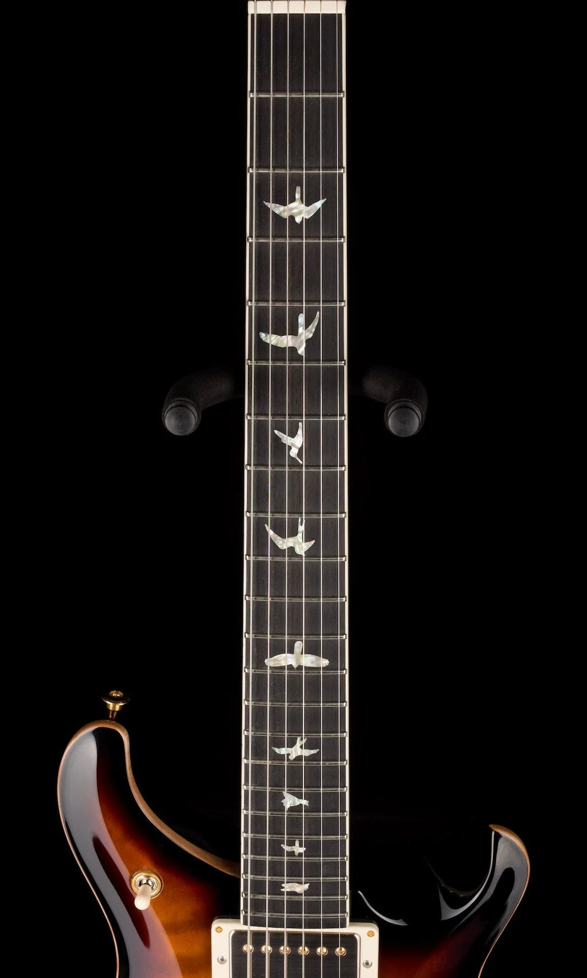 PRS Core McCarty 594 Quilt 10 Top Black Maple Neck Custom Color Solano Burst with Case - Image 10