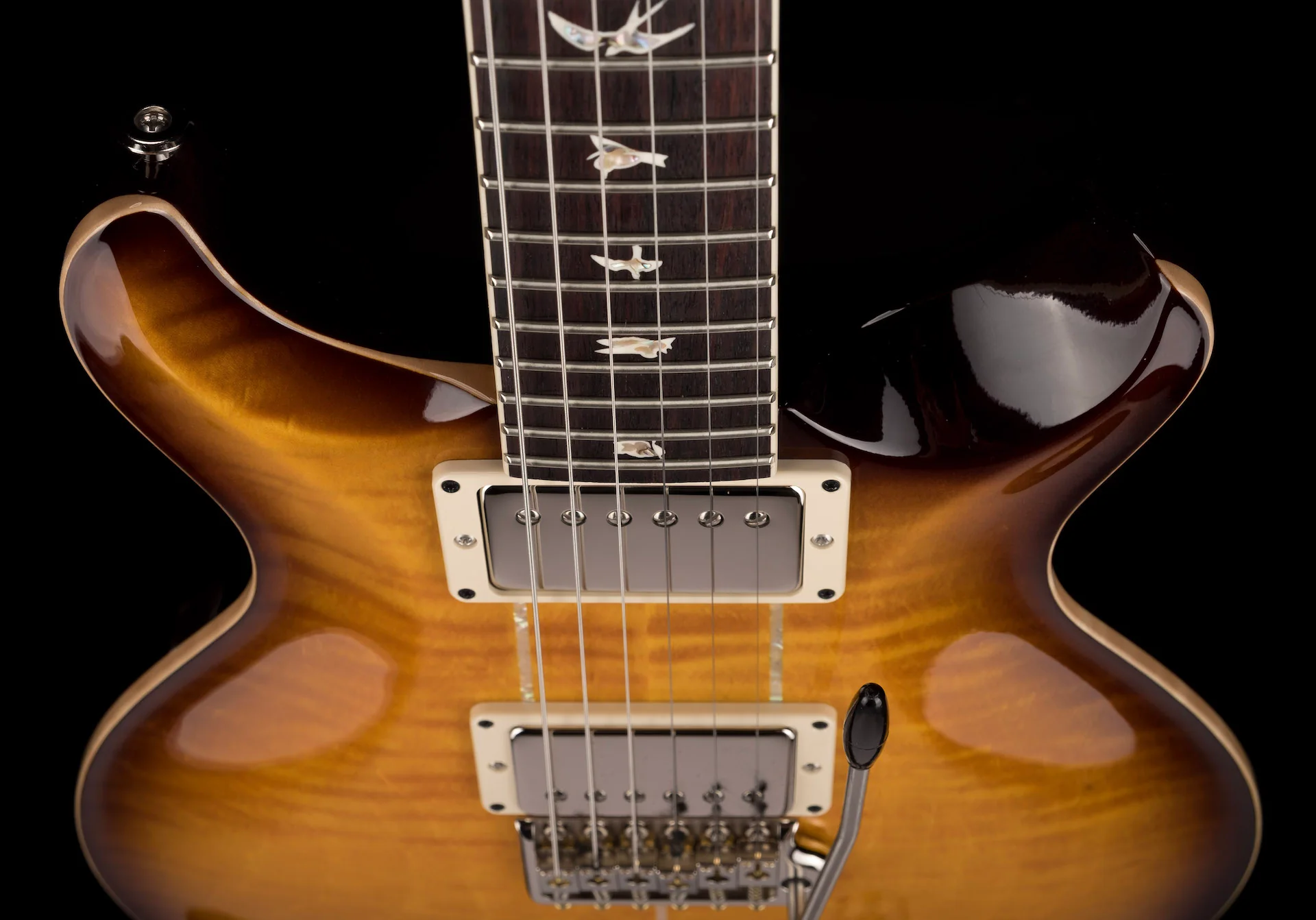 PRS Core Santana Retro Custom Color Old School Tobacco Burst With Case - Image 10