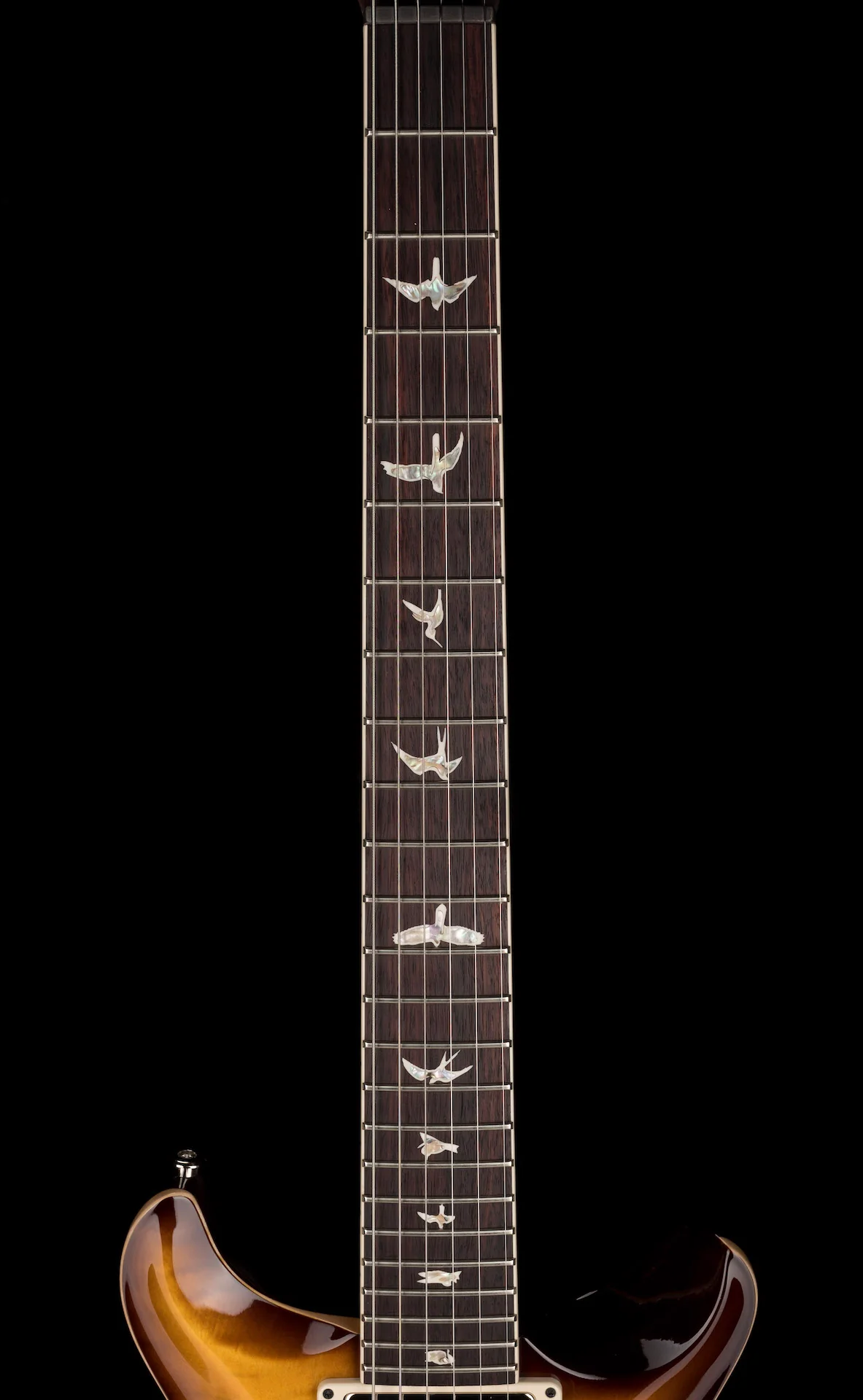 PRS Core Santana Retro Custom Color Old School Tobacco Burst With Case - Image 11