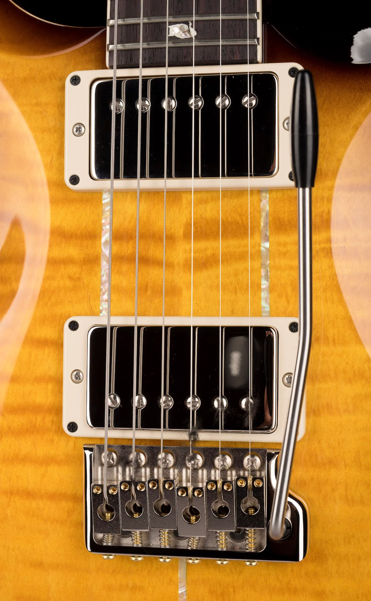 PRS Core Santana Retro Custom Color Old School Tobacco Burst With Case - Image 7