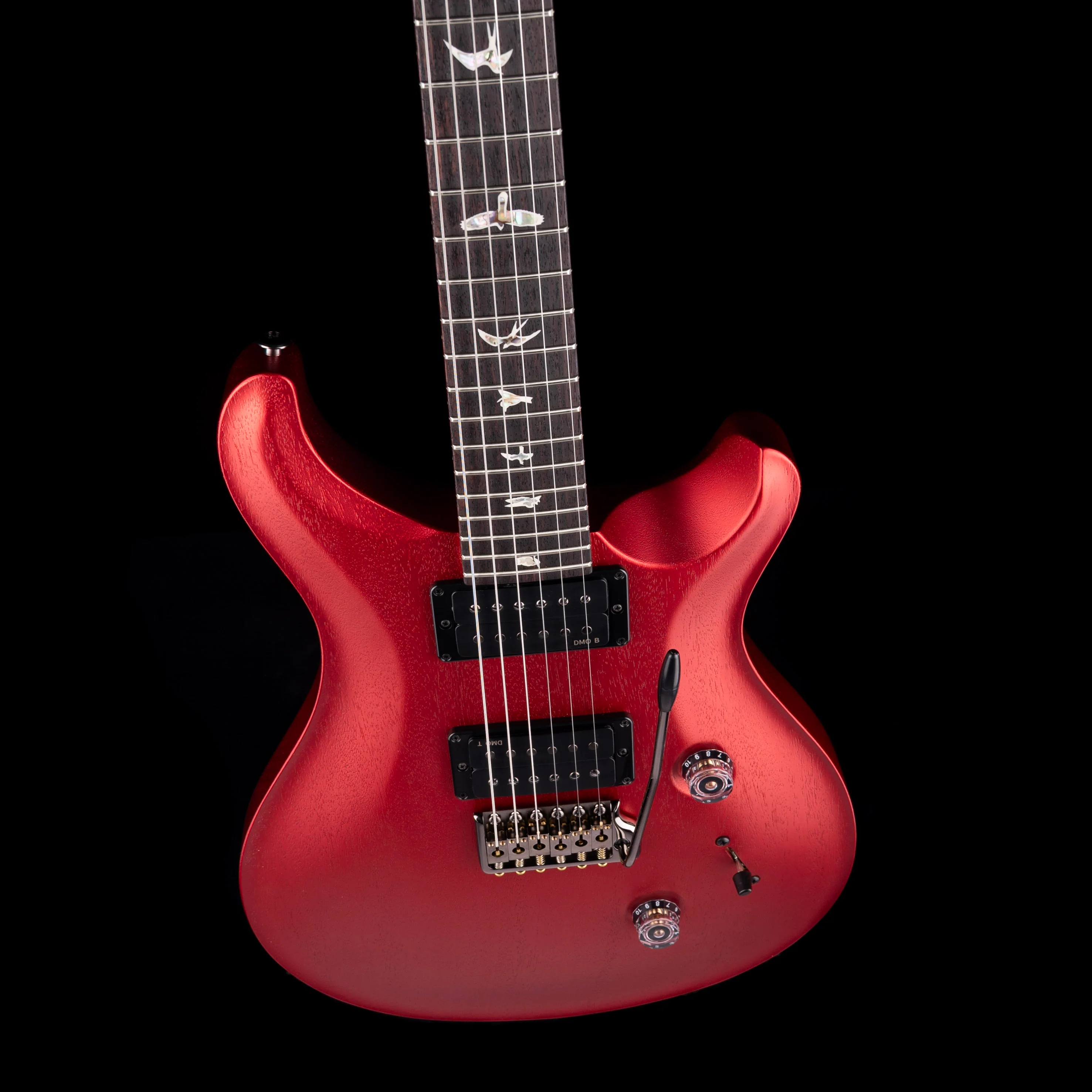 PRS Core Standard 24 Satin Red Apple Metallic with Case - Image 3