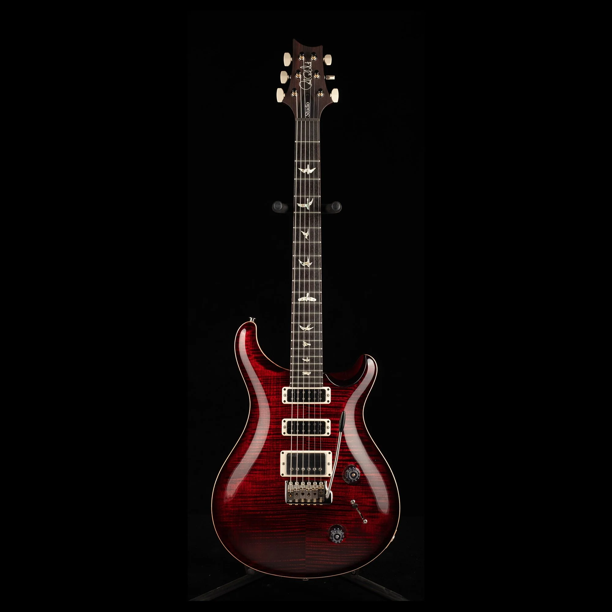 PRS Core Studio Custom Color Fire Red With Case - Image 2