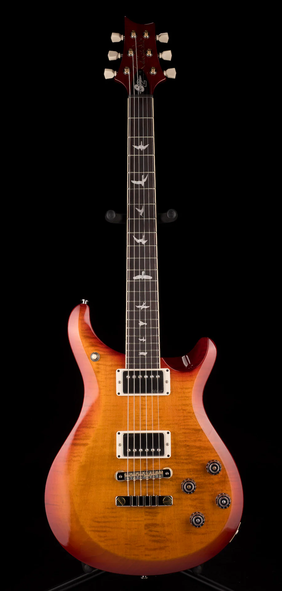 PRS Limited Edition 10th Anniversary S2 McCarty 594 Dark Cherry Sunburst with Gig Bag - Image 2
