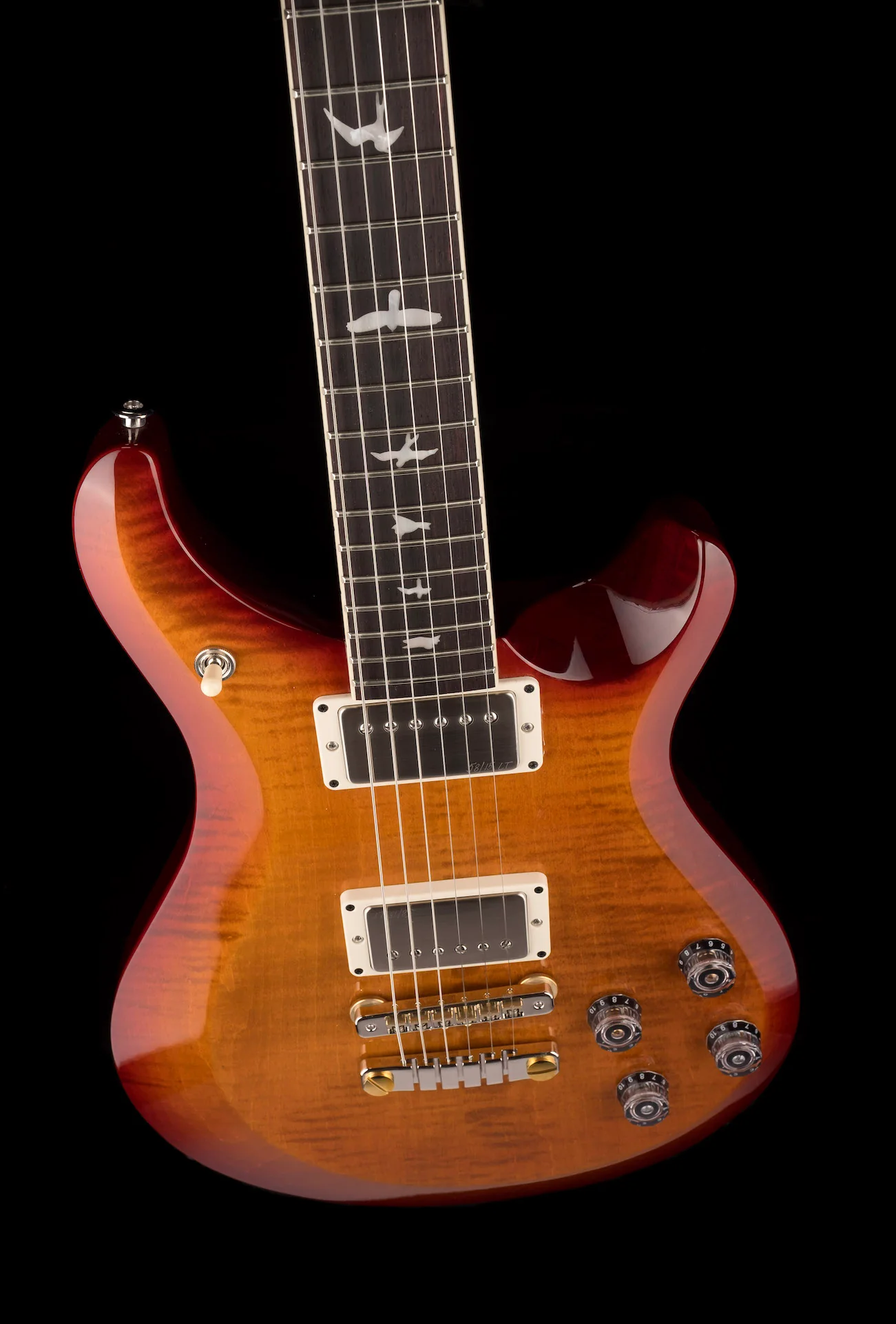 PRS Limited Edition 10th Anniversary S2 McCarty 594 Dark Cherry Sunburst with Gig Bag - Image 4